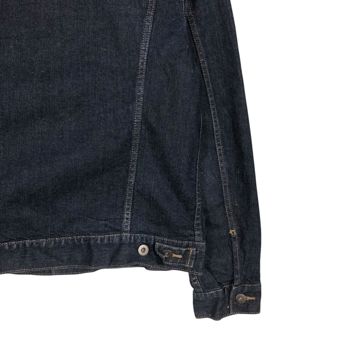 Japanese Brand 📌Vintage Biker Denim Jacket Uniqlo Japan Issey Miyake Size US M / EU 48-50 / 2 - 11 Thumbnail