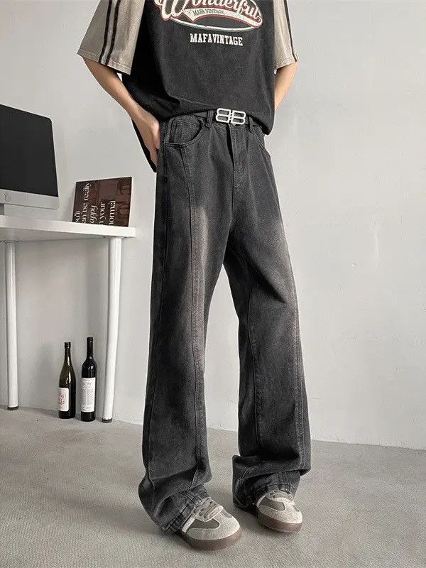 Japanese Brand × Jean Retro loose high street casual jeans Size US 32 / EU 48 - 4 Thumbnail