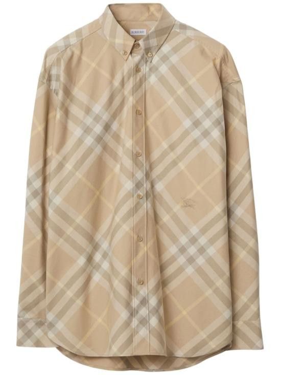 Burberry BURBERRY Men Long Tops 8082194 CSSIPB8686 Beige Size US L / EU 52-54 / 3 - 1 Thumbnail