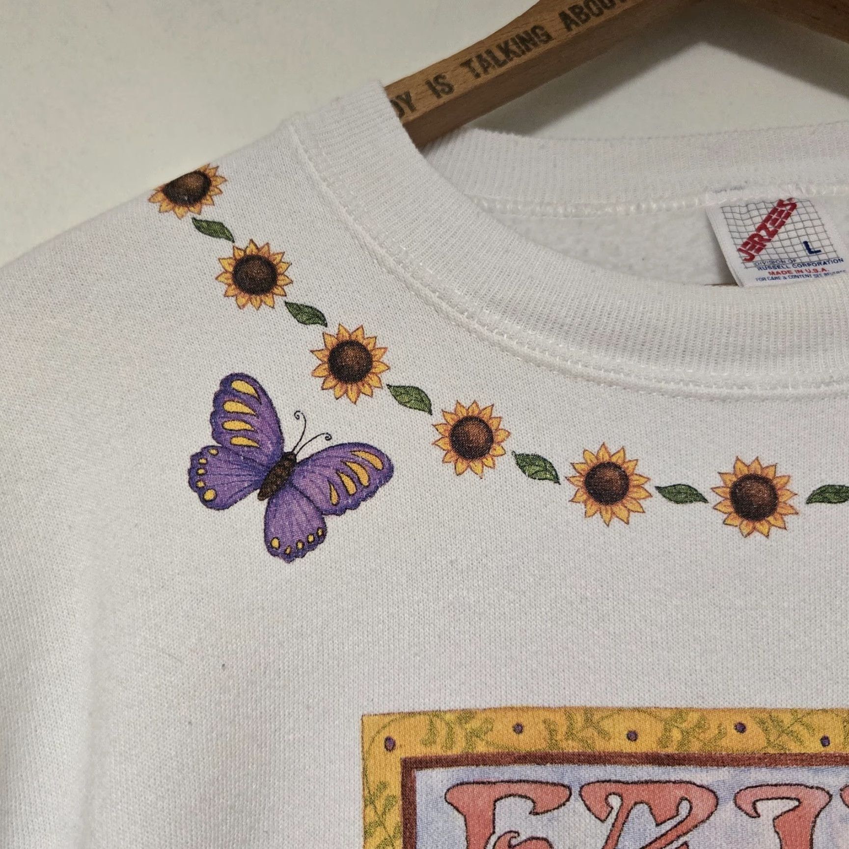 Jerzees VINTAGE Jerzees Sweatshirt Size L / US 10 / IT 46 - 5 Thumbnail