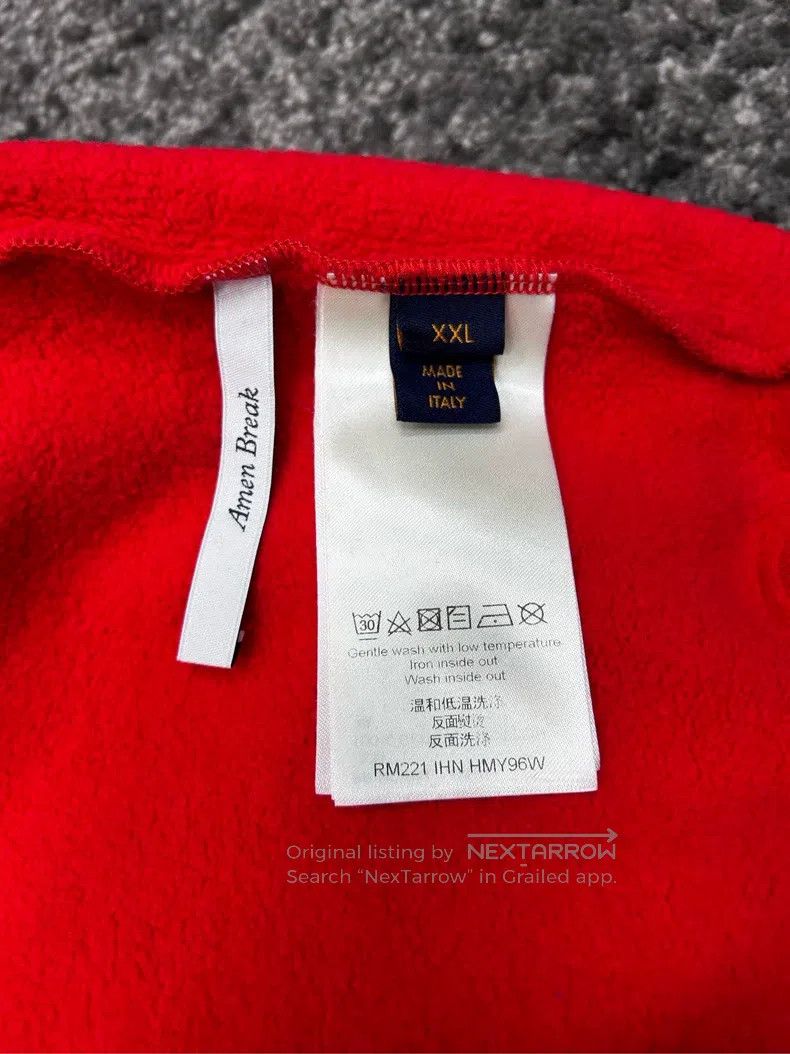 Louis Vuitton Louis Vuitton Clock slogan hip-hop hoodie Size US XXL / EU 58 / 5 - 6 Thumbnail
