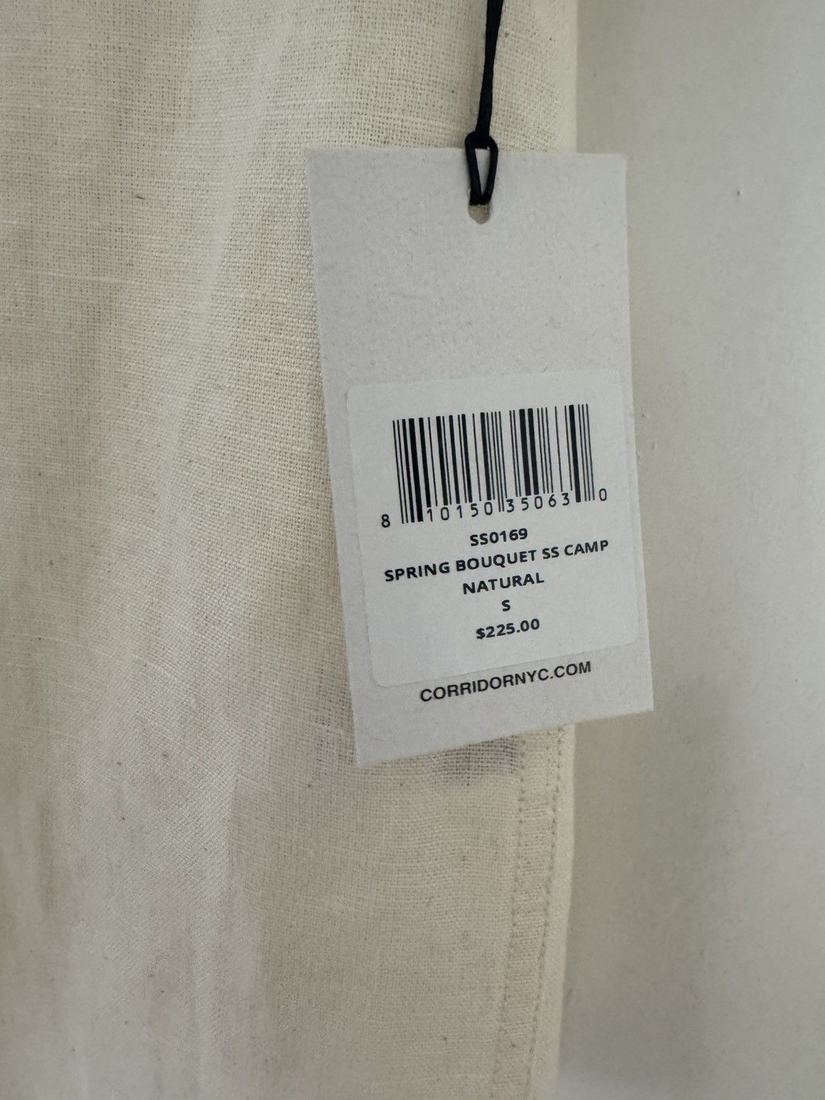 Corridor Corridor Spring Bouquet Vacation Shirt Small NWT Embroidered Size US S / EU 44-46 / 1 - 6 Thumbnail
