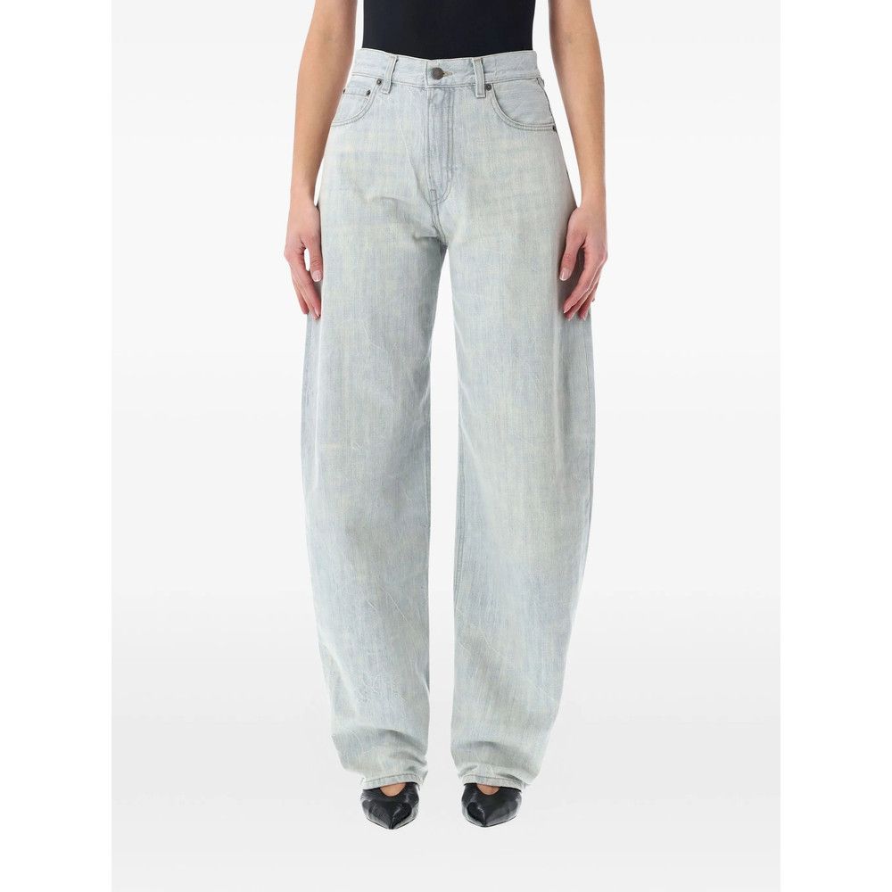 Haikure Haikure BLUE Denim - Wide-Leg Jeans Size 25" / US 0 / IT 36 - 1 Thumbnail