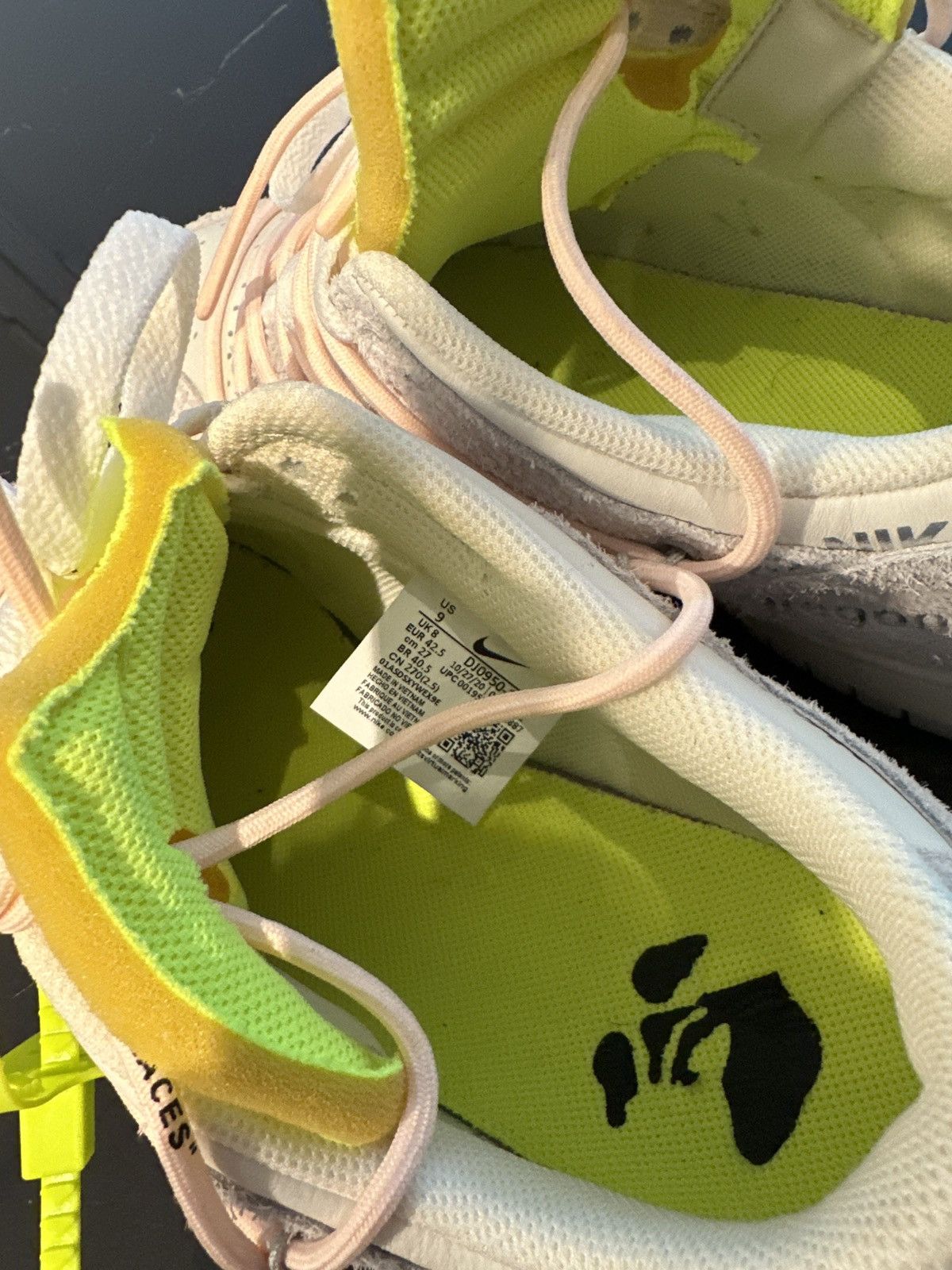 Nike Nike Dunk Low Off white Lot 12 Size US 9 / EU 42 - 6 Thumbnail