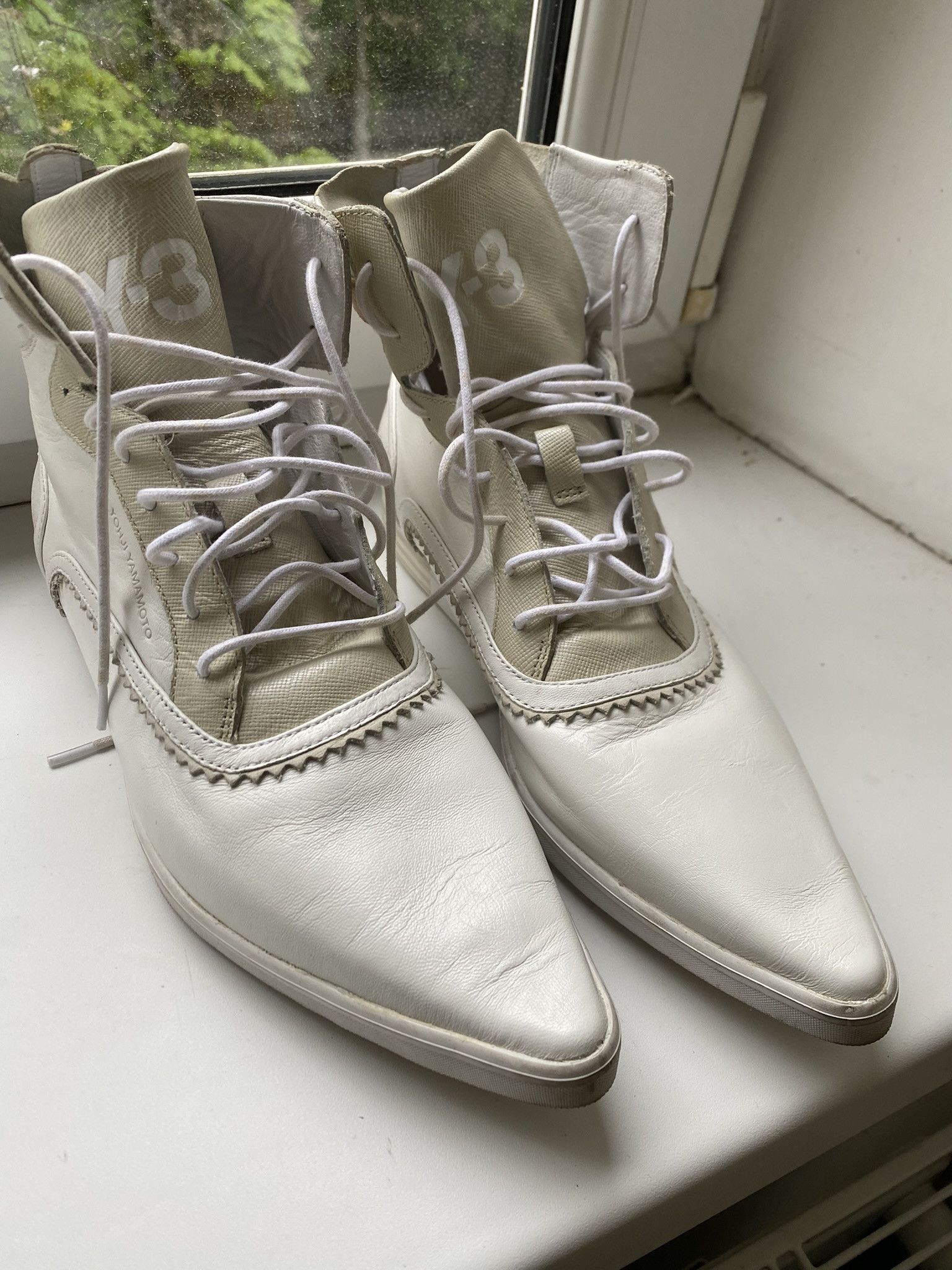 Yohji Yamamoto Leather Sneakers Very Rare 💗