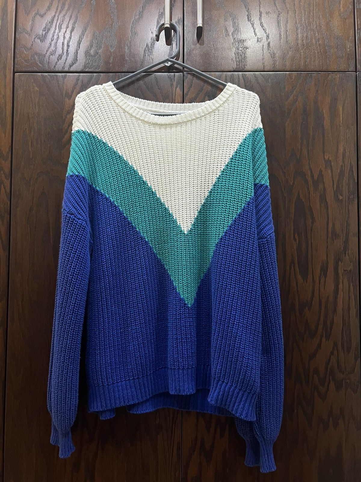 Vintage Vintage Sweater 80’ Style Size US XL / EU 56 / 4 - 1 Thumbnail