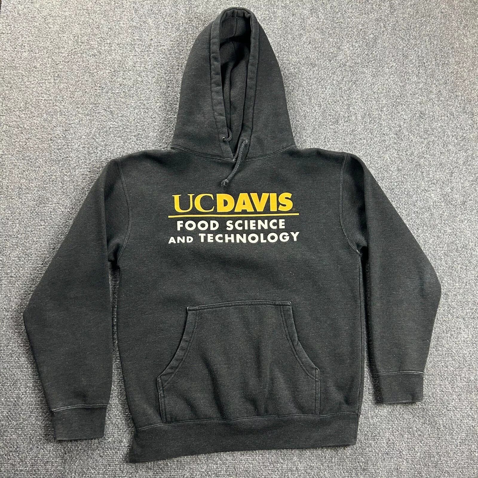 Other UC Davis Hoodie Mens Small Gray Pullover Distressed Thrashed Size US S / EU 44-46 / 1 - 1 Thumbnail