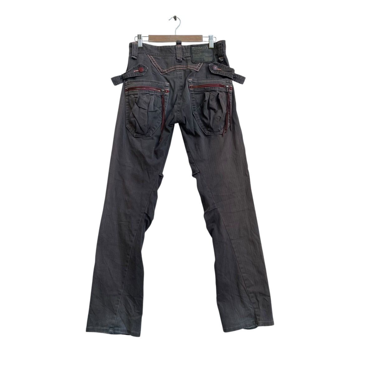 Edwin 💥Japanese Brand Edwin Buckle Fringe Denim Size US 31 - 2 Thumbnail
