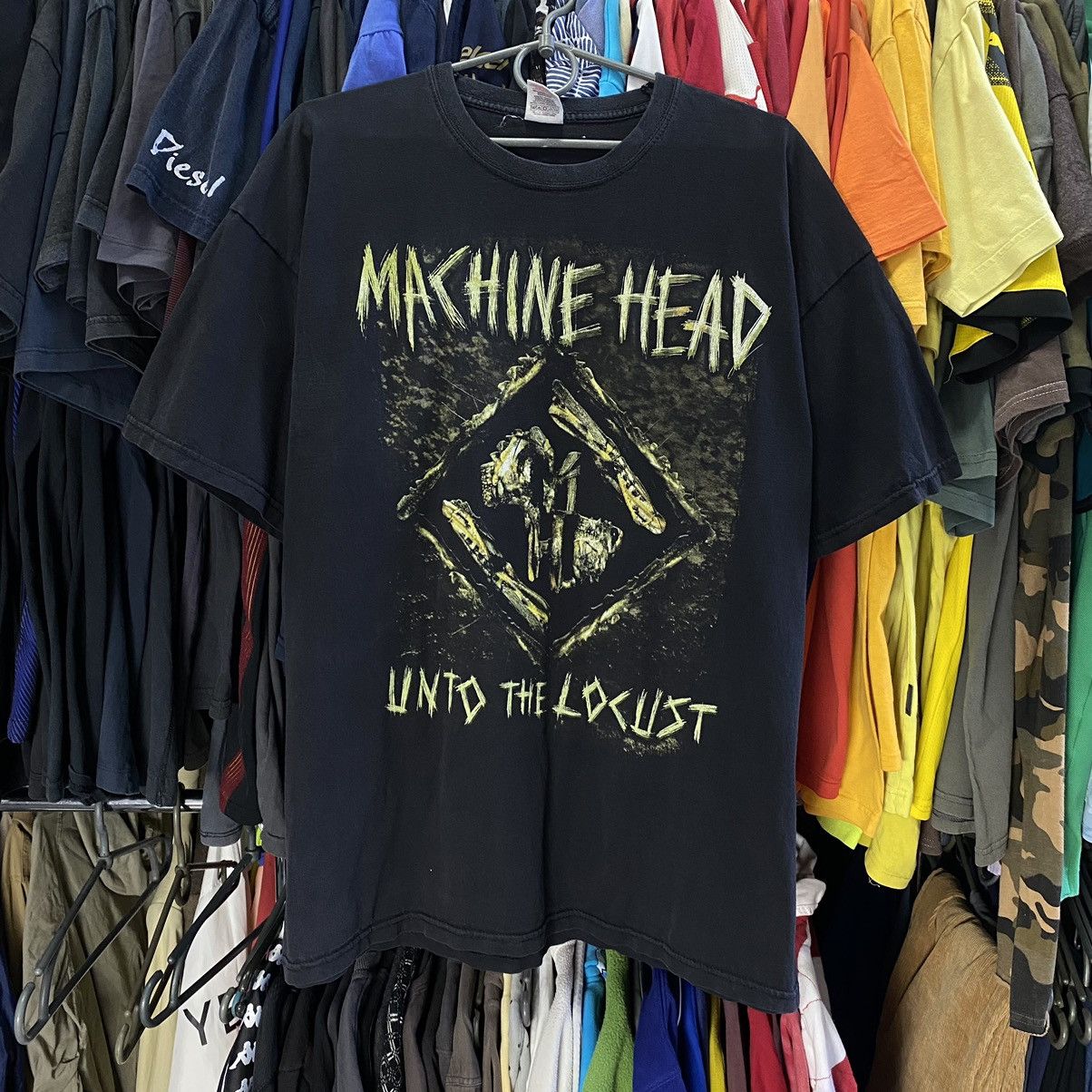 Band Tees Vintage Machine Head Unto The Locust 90’s rock band tee Size US XL / EU 56 / 4 - 1 Thumbnail