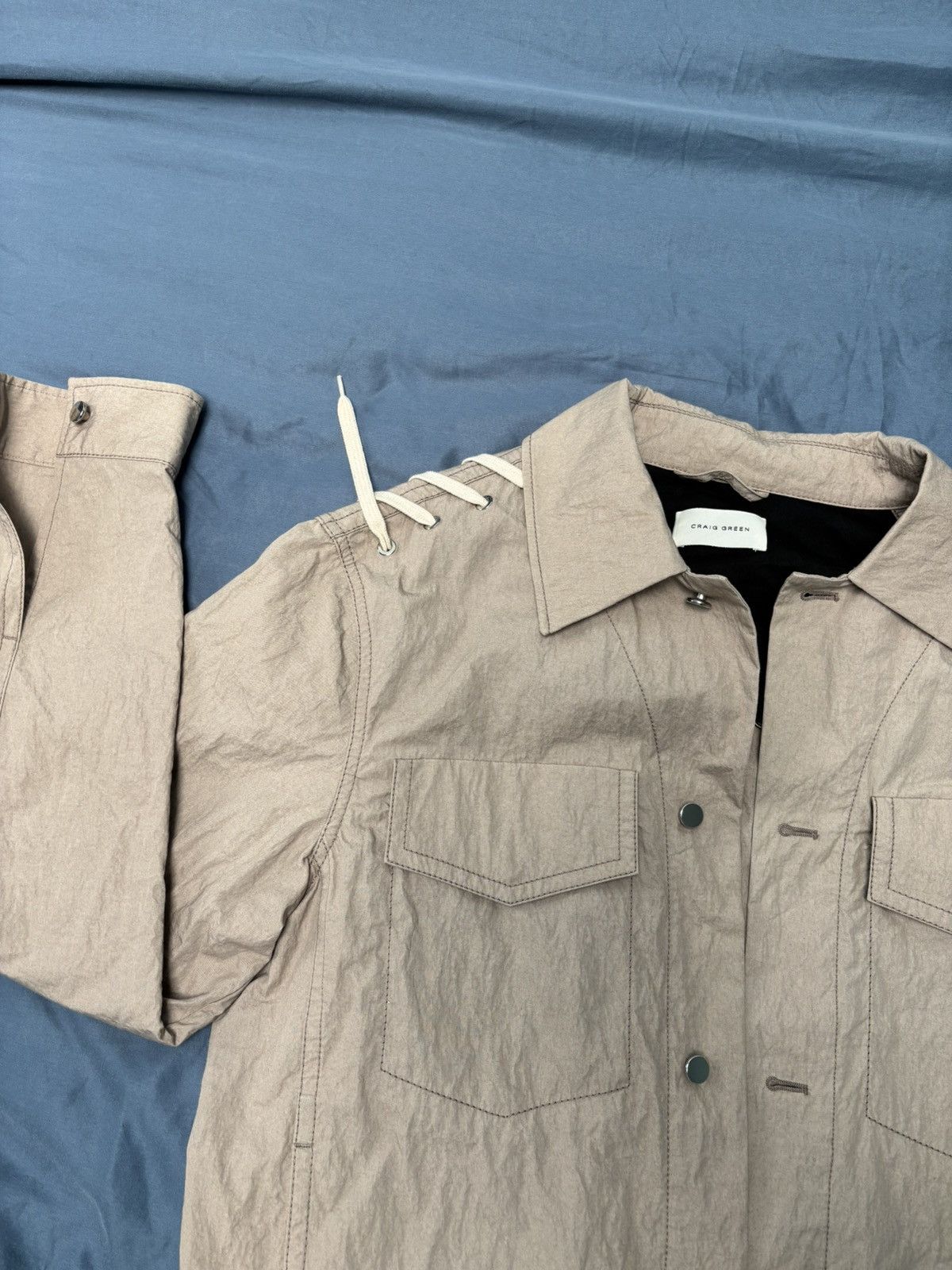Craig Green Craig Green Cream laced Jacket Size US L / EU 52-54 / 3 - 4 Thumbnail