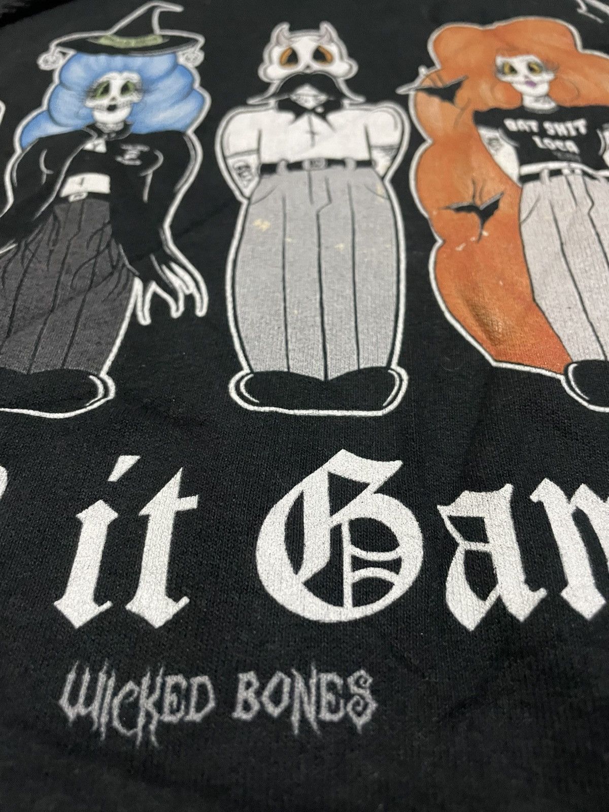 Vintage Vtg 90’s Hoodie Old Skool “Creep it Gangsta” Size US S / EU 44-46 / 1 - 4 Thumbnail