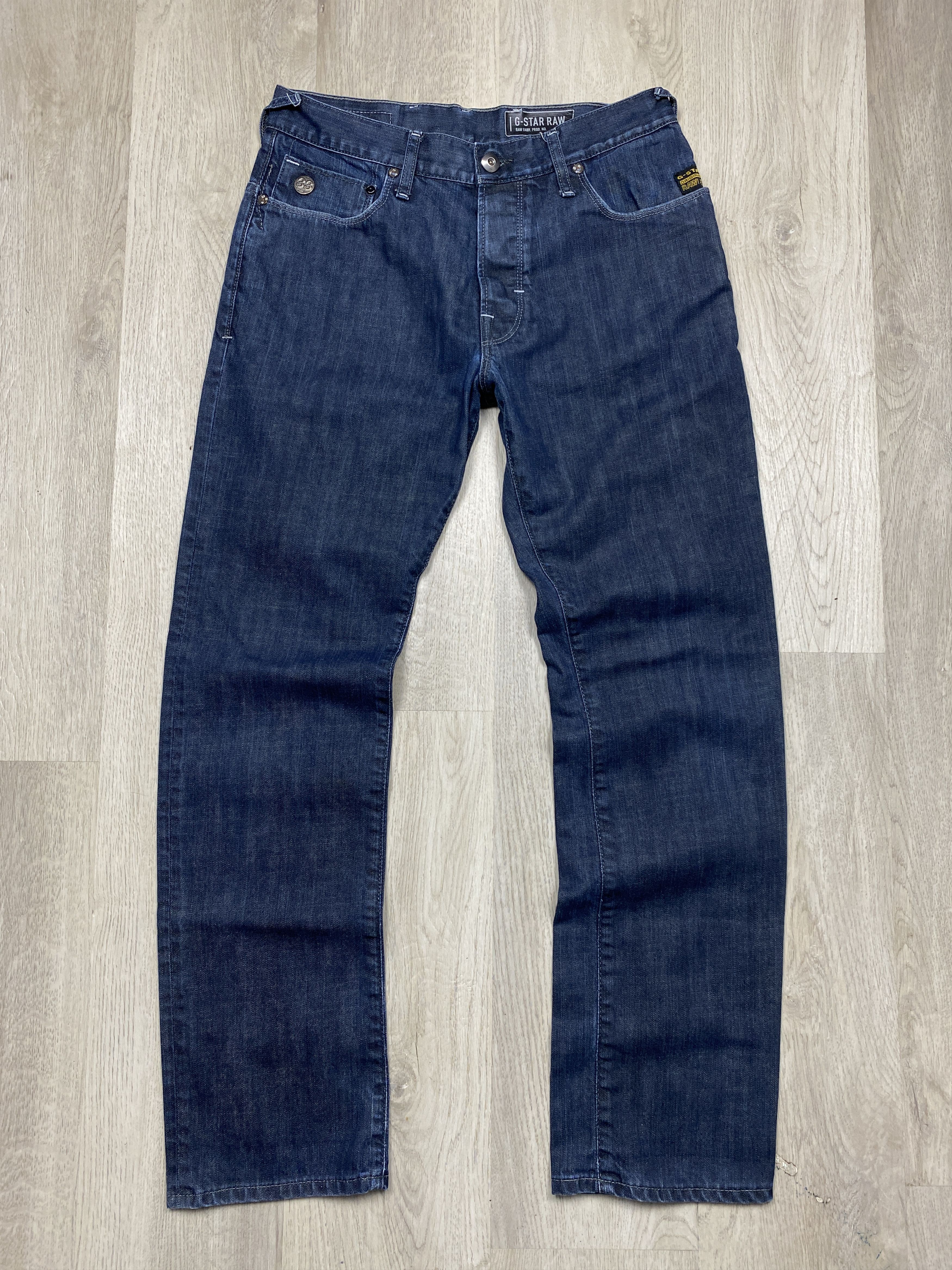 G-Star G Star Raw Vintage Mens Heller Tapered Denim Pants Jeans Size US 30 / EU 46 - 4 Thumbnail