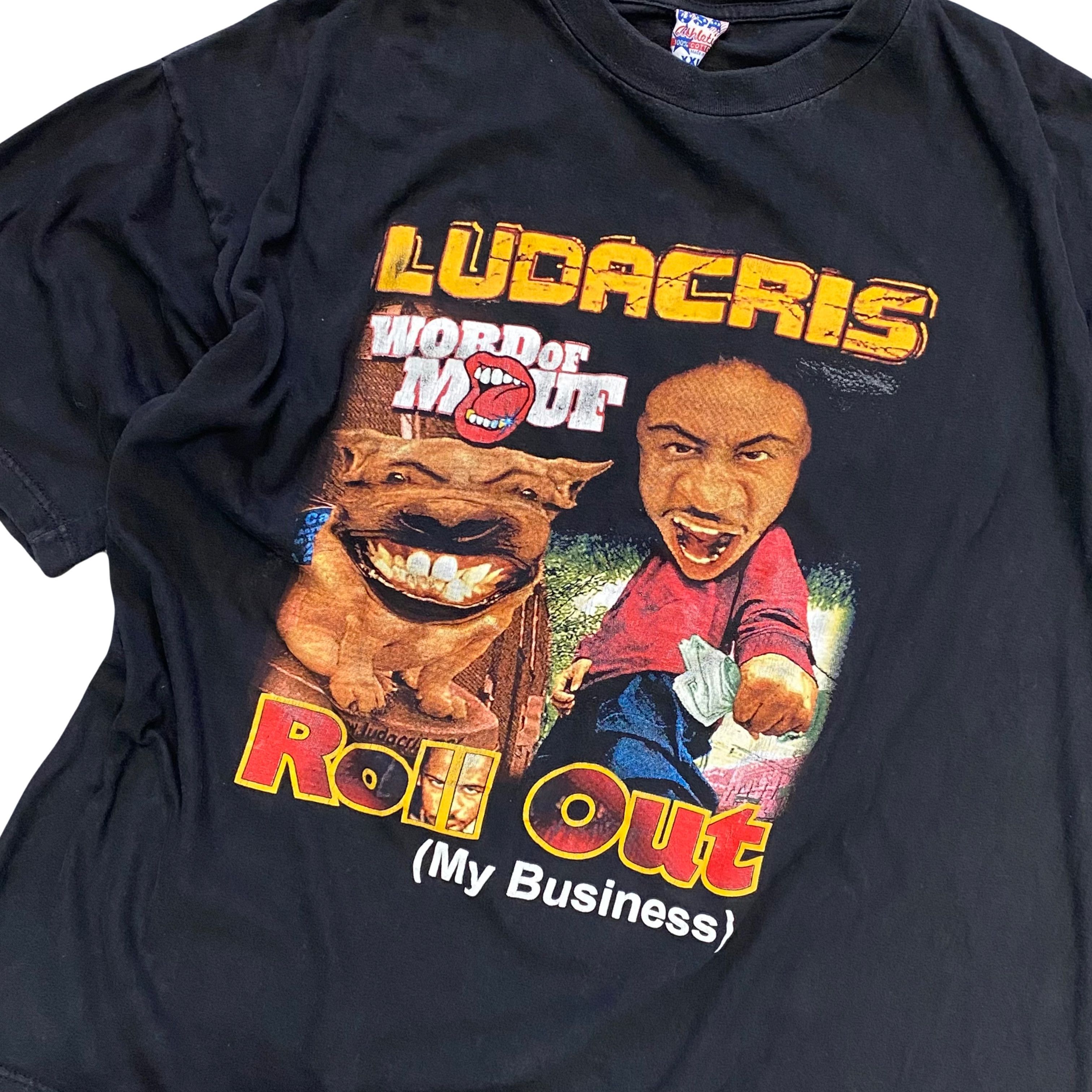 Designer × Rap Tees VTG 00s Ludacris Word Of Mouf Roll Out Rap Tee T Shirt Size US XXL / EU 58 / 5 - 3 Thumbnail