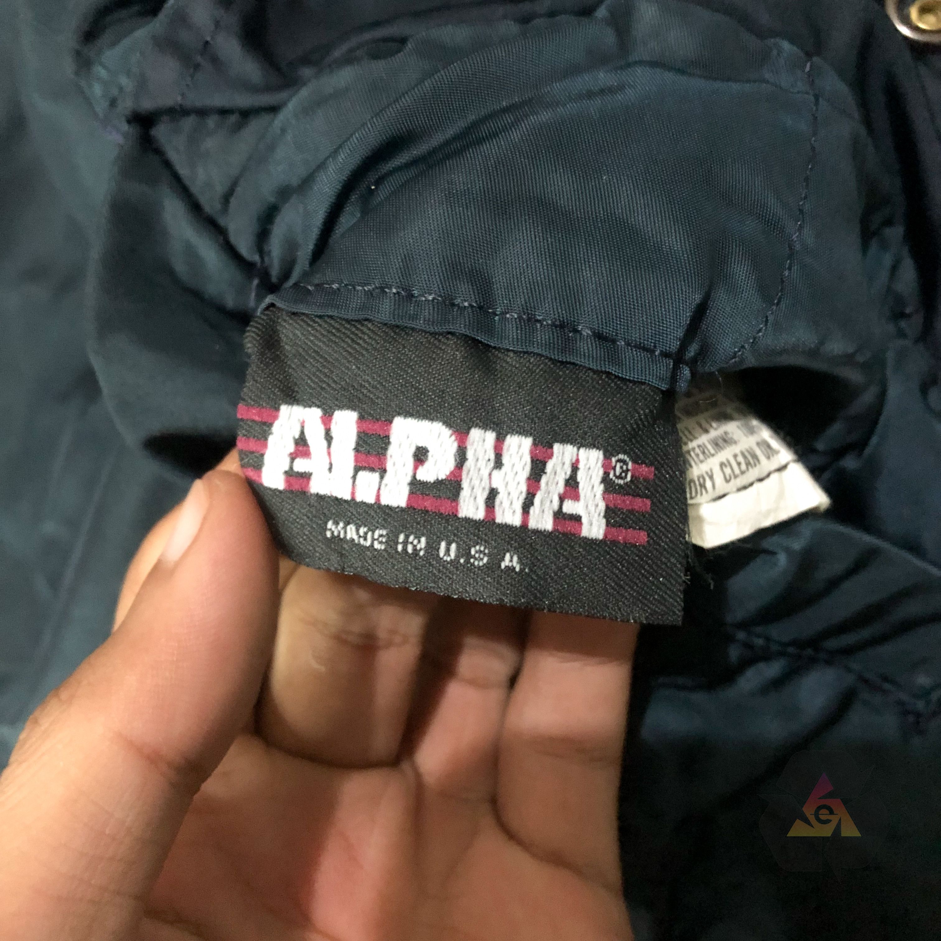Alpha Industries Vintage Alpha Industries Flayer's Mil-J-82790J USAF MA-1 Size US L / EU 52-54 / 3 - 12 Thumbnail