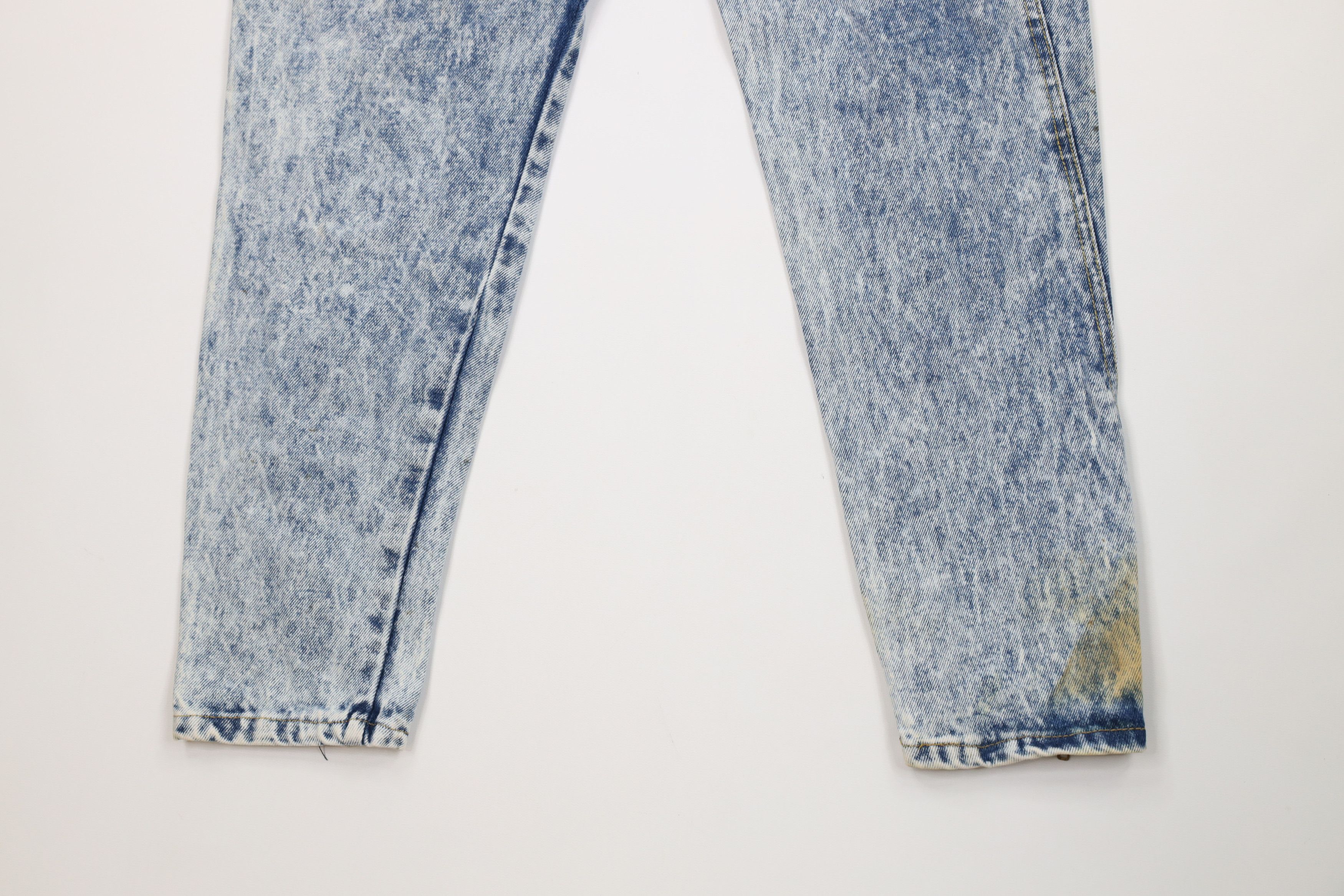 Vintage Vintage 70s Streetwear Acid Wash Zip Cuff Denim Jeans USA Size 34" / US 12 / IT 48 - 14 Thumbnail