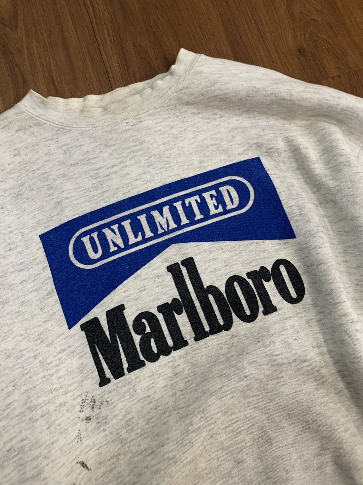 Marlboro × Vintage Vintage Marlboro Unlimited Crewneck Size US XL / EU 56 / 4 - 2 Thumbnail