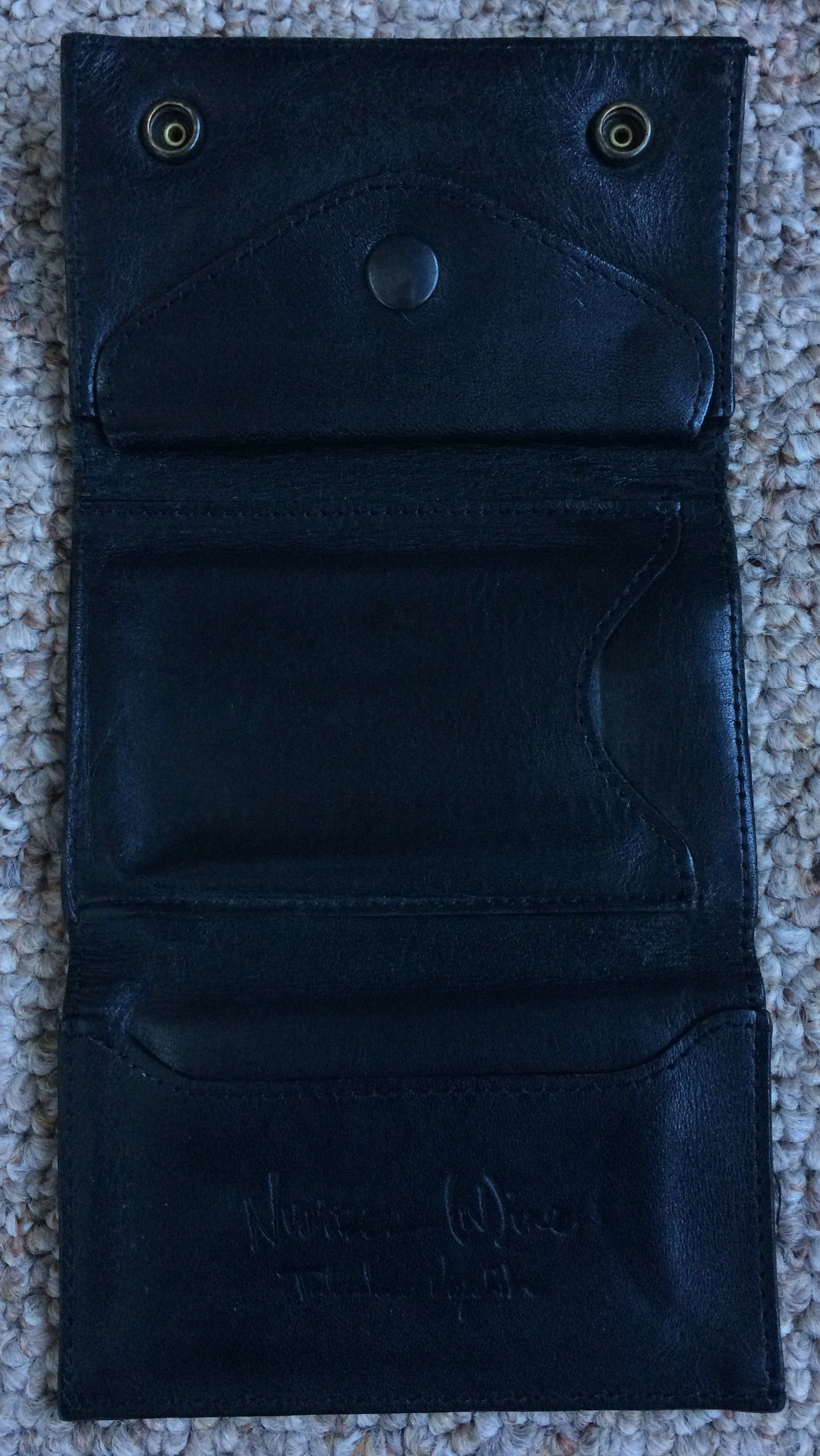 Number (N)ine S/S 2006 Number (N)ine Distressed Plaid Leather Wallet Size ONE SIZE - 5 Thumbnail