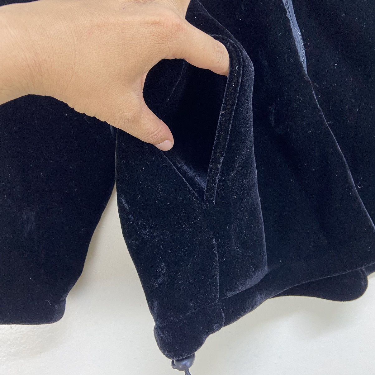 Designer × Velvet Italian Mario Giorgi Velvet Black Jacket Size US S / EU 44-46 / 1 - 5 Thumbnail