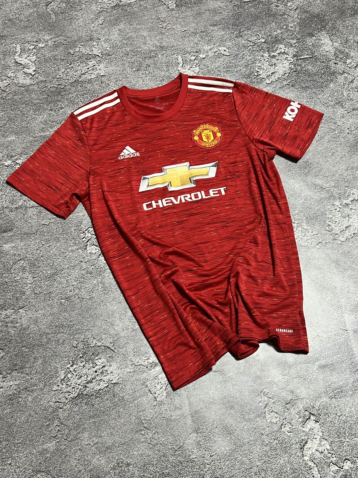 Adidas Manchester United 2020/21 Adidas Home Jersey Size US XL / EU 56 / 4 - 1 Thumbnail