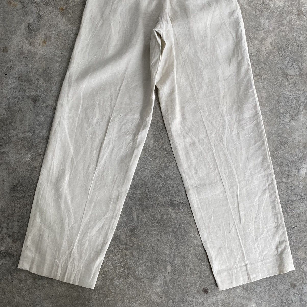 Issey Miyake 1980’s Issey Miyake Linen Pleated Baggy Trouser Pants Size US 28 / EU 44 - 17 Thumbnail