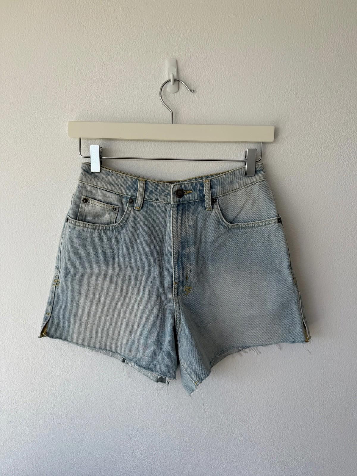 Ksubi new ksubi womens denim rise n hi shorts drift blue 26 8 s 2 Size 26" / US 2 / IT 38 - 1 Thumbnail