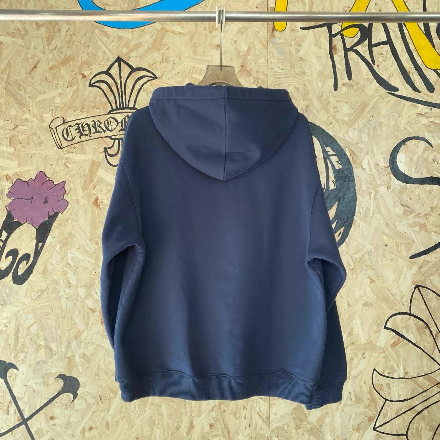 Celine CELINE TriomphePARIS Men’s Oversized Hoodie with Drawstring Size US L / EU 52-54 / 3 - 6 Thumbnail