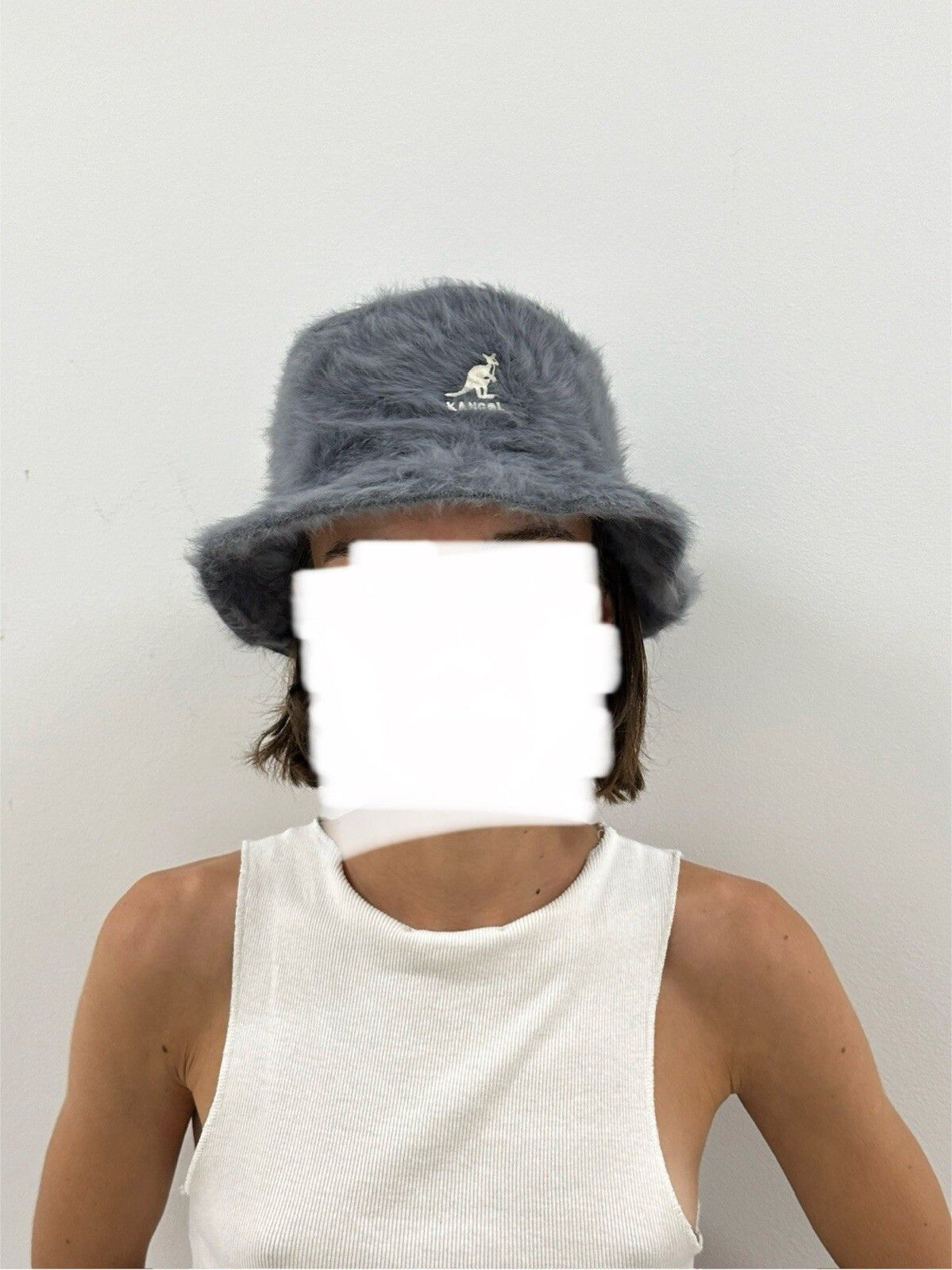Kangol VINTAGE Kangol FURGORA Bucket Bin Hat Fuzzy Fluffy size L Size ONE SIZE - 3 Thumbnail