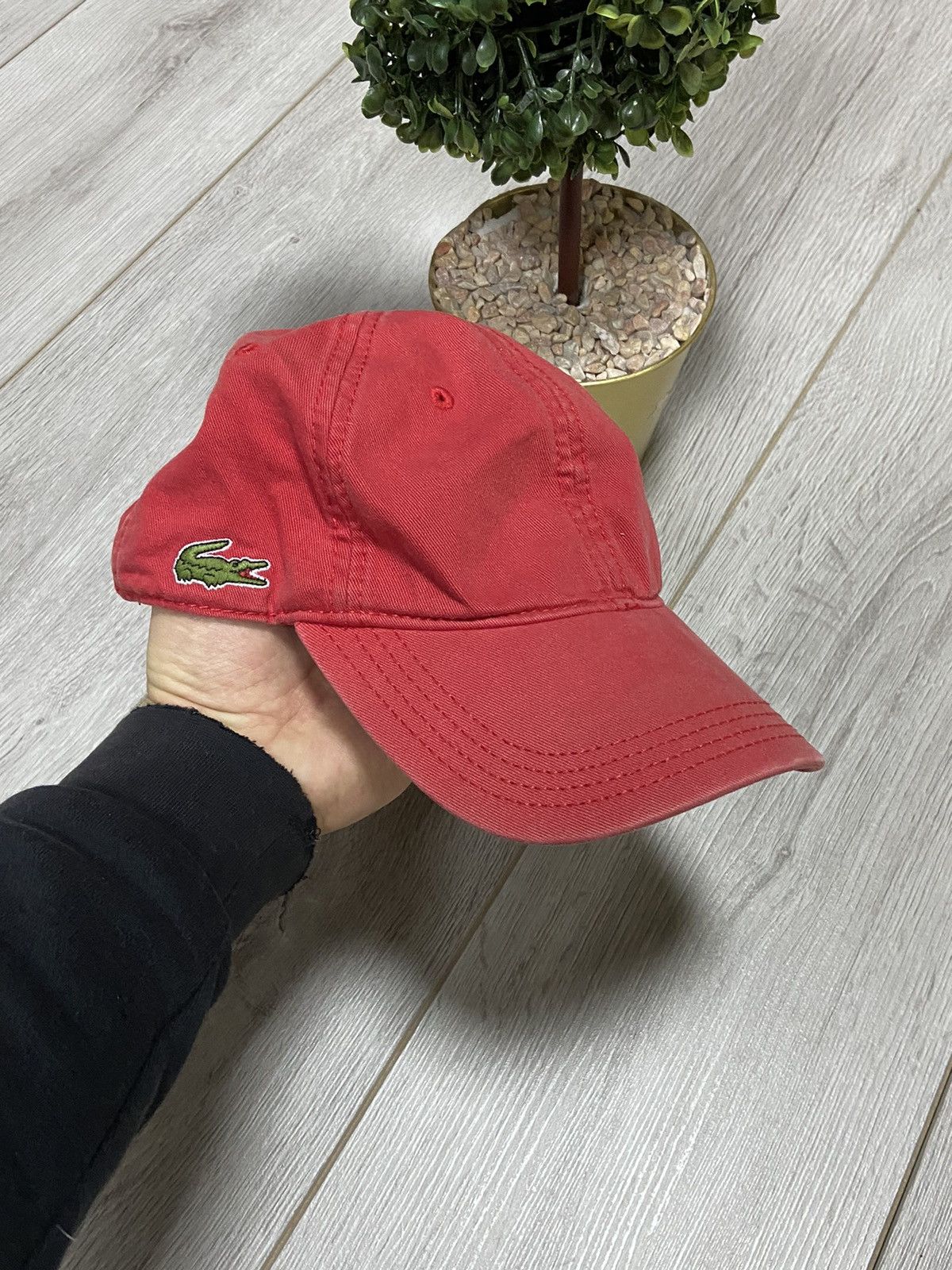 Lacoste 🔥CRAZY VINTAGE LACOSTE sun fade CAP RARE🔥 Size ONE SIZE - 2 Thumbnail