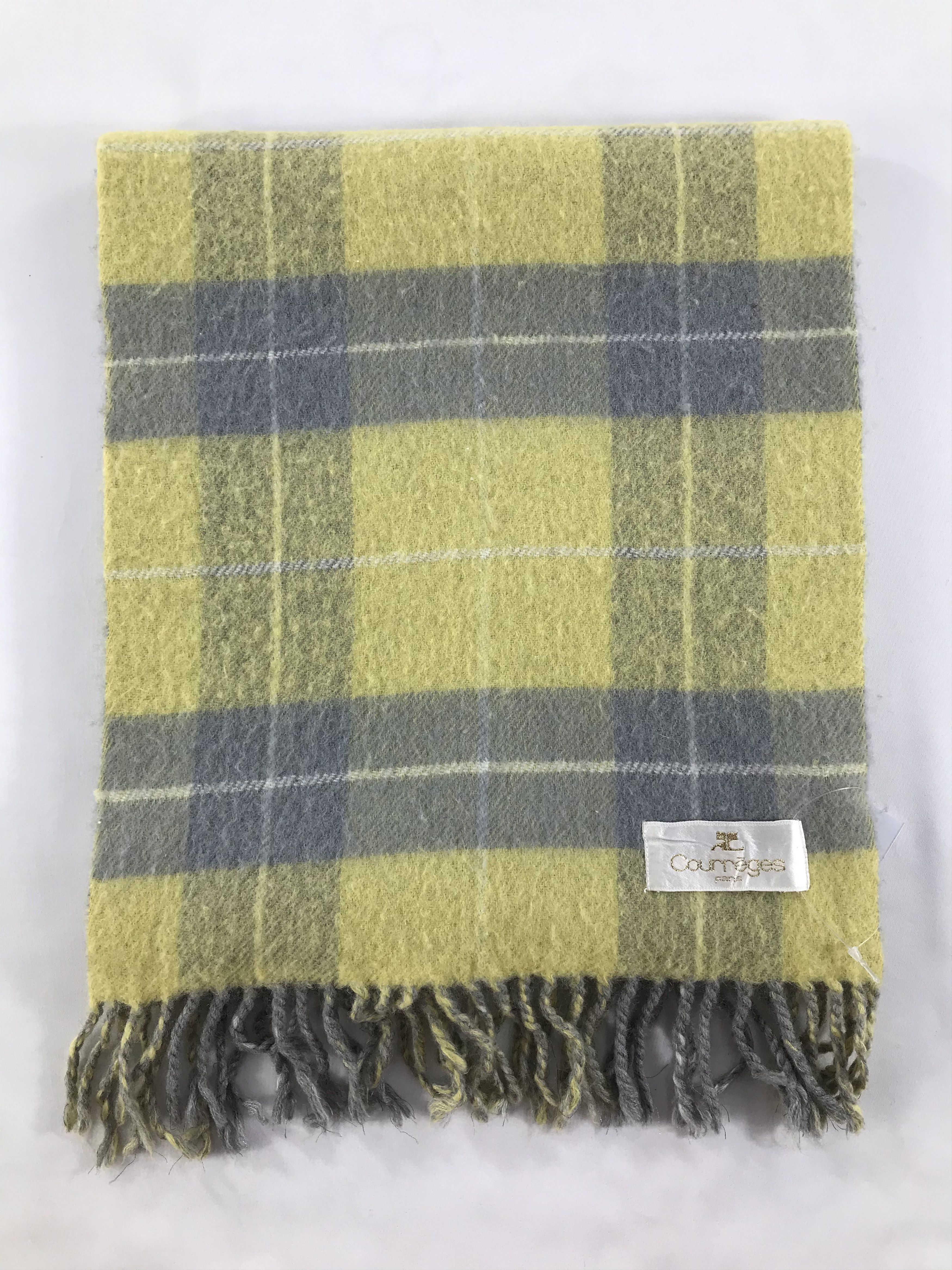 Courreges × Vintage Courreges Scarf / Muffler / Neckwear - WW2626 Size ONE SIZE - 2 Thumbnail