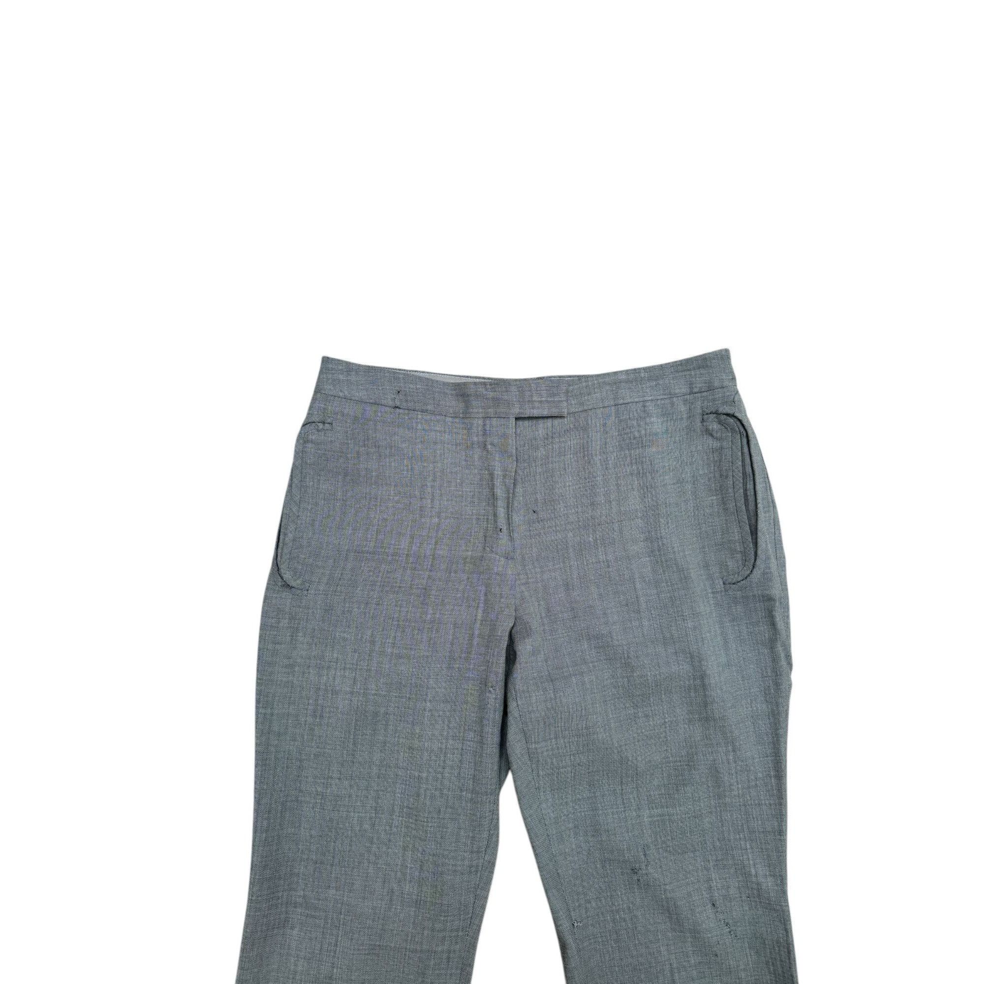 Maison Margiela Vintage FW 2009 Grey Wool Pants Size 29" - 2 Thumbnail