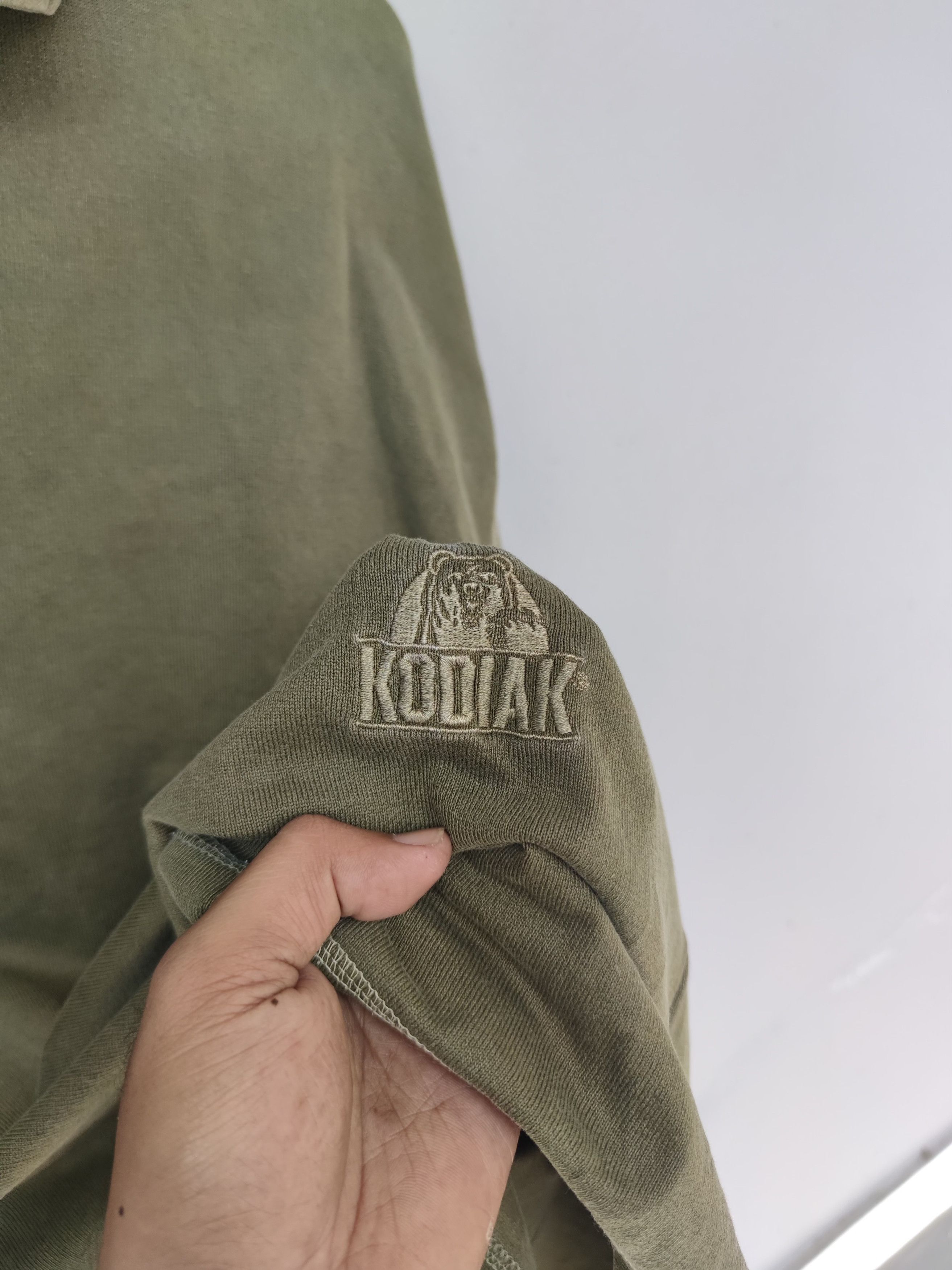 Vintage Vintage KODIAK Lace up Pullover Shirt Size US L / EU 52-54 / 3 - 4 Thumbnail