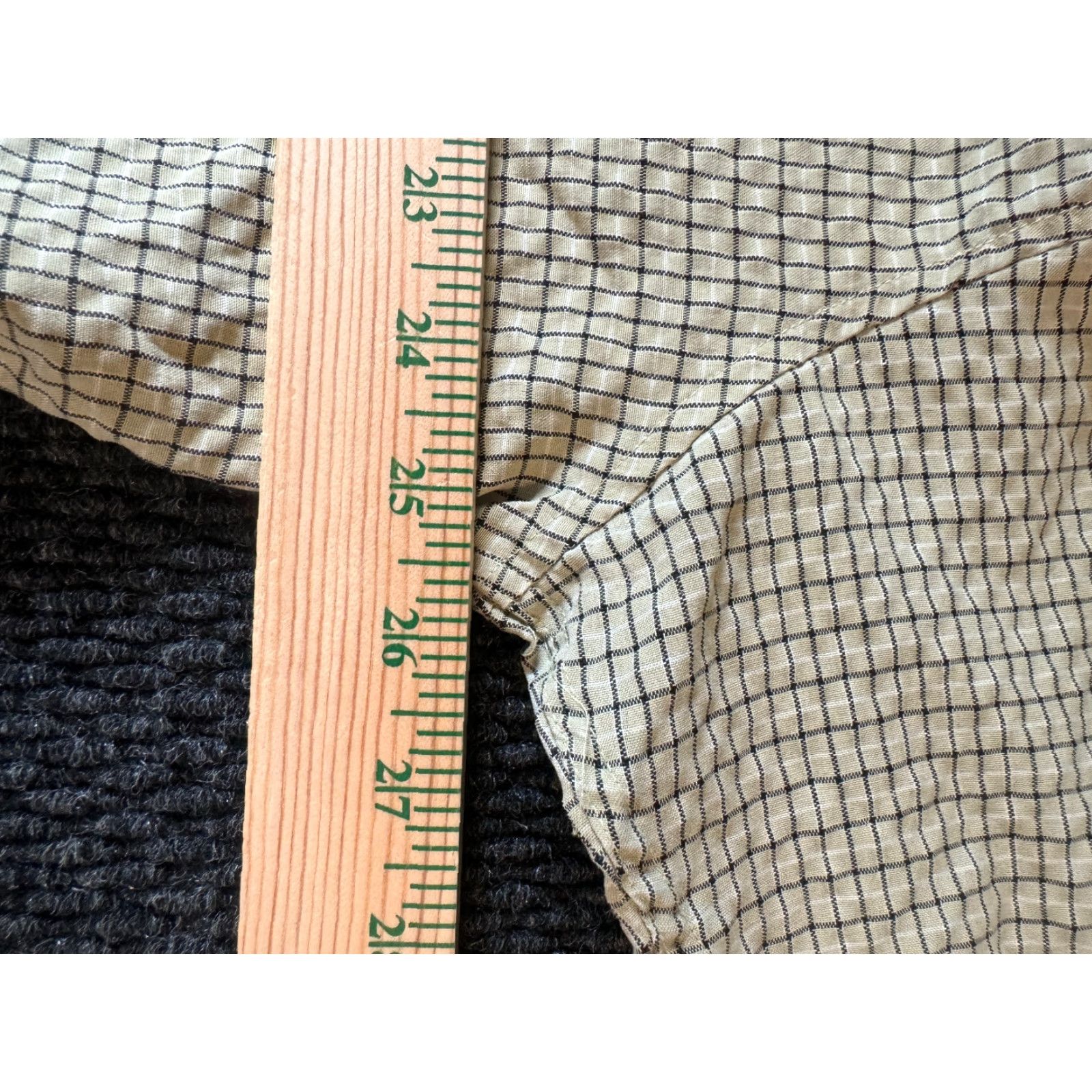BUGATCHI Ralph Lauren Stretch Long Sleeve Button Down Men's 3XLT Blue Geometric Cotton Size US XXL / EU 58 / 5 - 3 Thumbnail