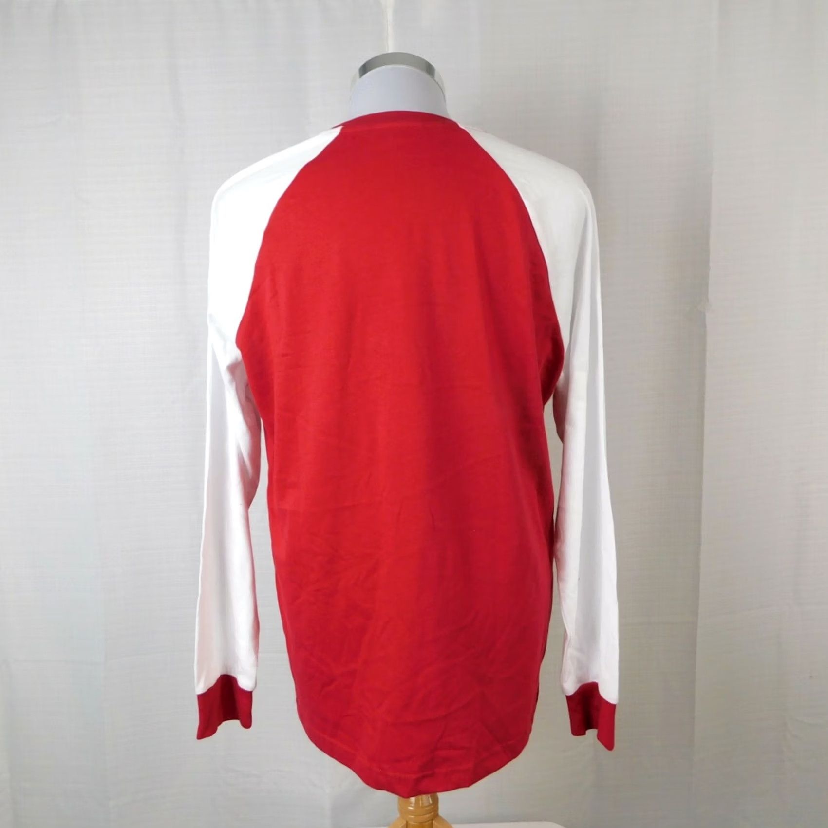 Vintage Family Pajamas Men's Pajama Top Christmas Red Small Crew Neck Long Sleeve PULLOVER Cotton Blend Knit Winter 60% Cotton 40% Polyester Mens Size US S / EU 44-46 / 1 - 2 Thumbnail