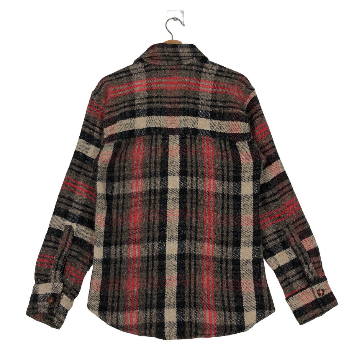 Japanese Brand 🔥80s Vintage Wool Flannel Jacket Bullhead USA Tartan Design Size US M / EU 48-50 / 2 - 7 Thumbnail