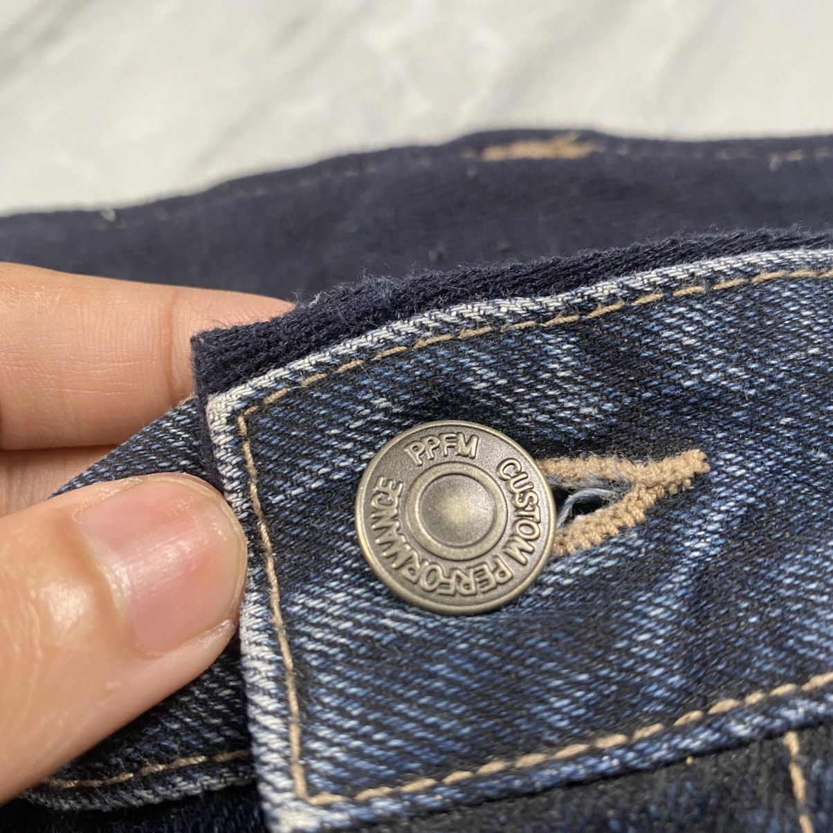 PPFM Rare PPFM Punk Goth Reconstruct Bondage Denim Size US 32 / EU 48 - 6 Thumbnail