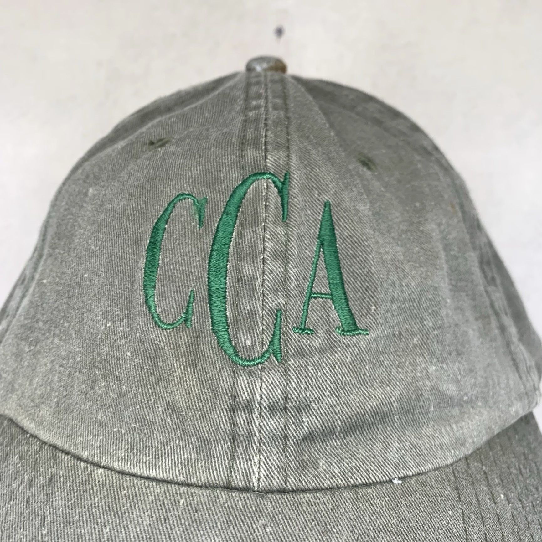 Vintage Vintage Men's CCA Texas Wildlife Canvas Baseball Hat - Adjustable Strapback, Outdoor Travel, Green Size ONE SIZE - 3 Thumbnail