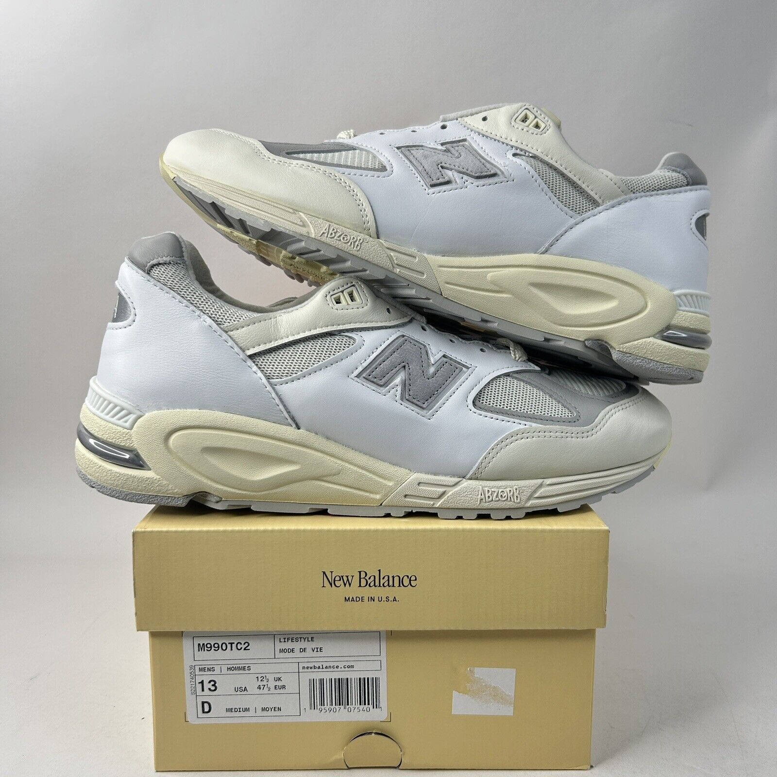 New Balance New Balance x Teddy Santis 990v2 “Sea Salt” 2024 Size US 13 / EU 46 - 1 Thumbnail