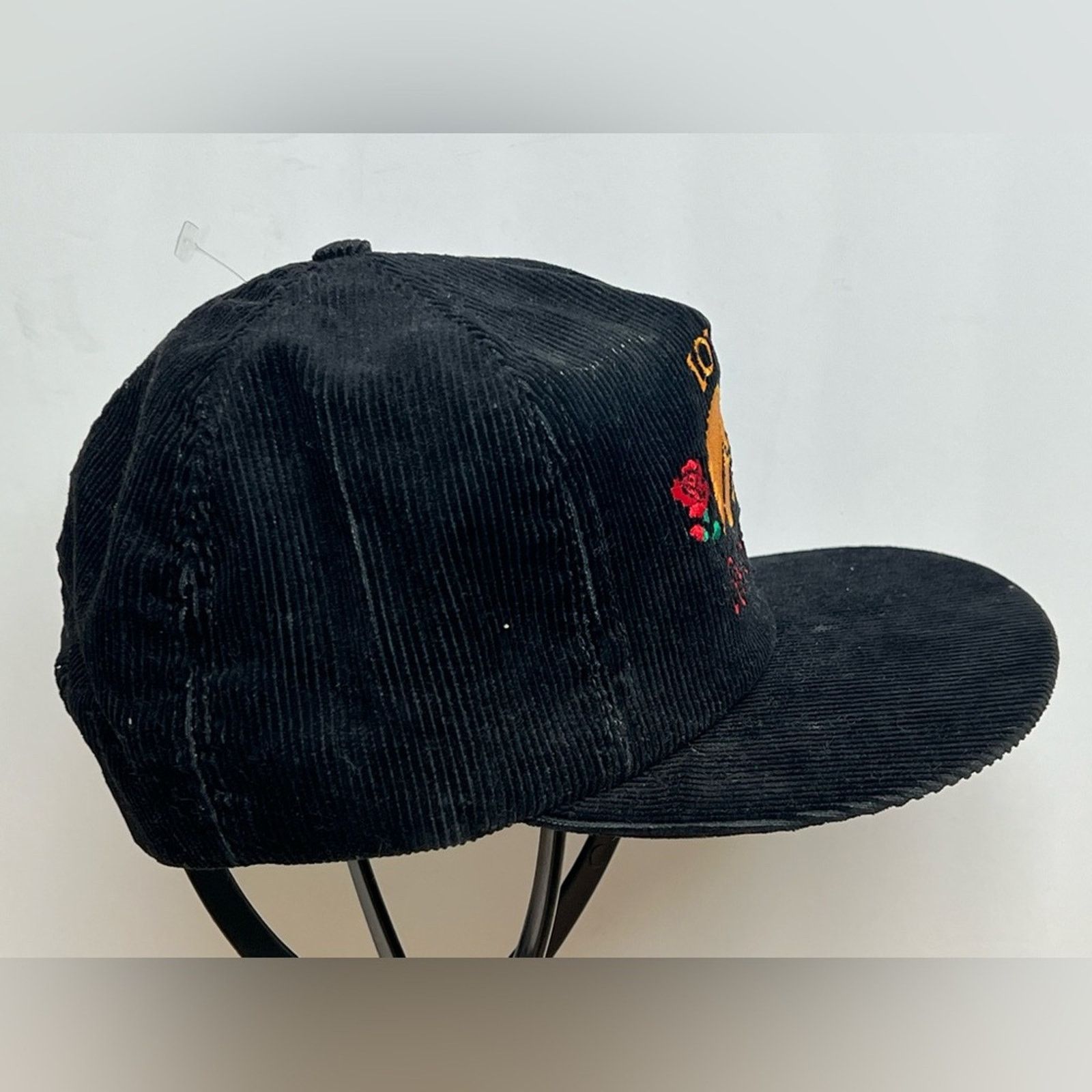 Vintage 1986 Rose Bowl Champs Iowa Hawkeyes Corduroy Hat DEADSTOCK Size ONE SIZE - 3 Thumbnail