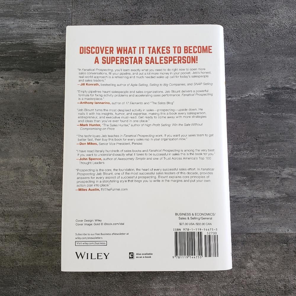 Designer Fanatical Prospecting Ultimate Guide Publication Size ONE SIZE - 2 Thumbnail
