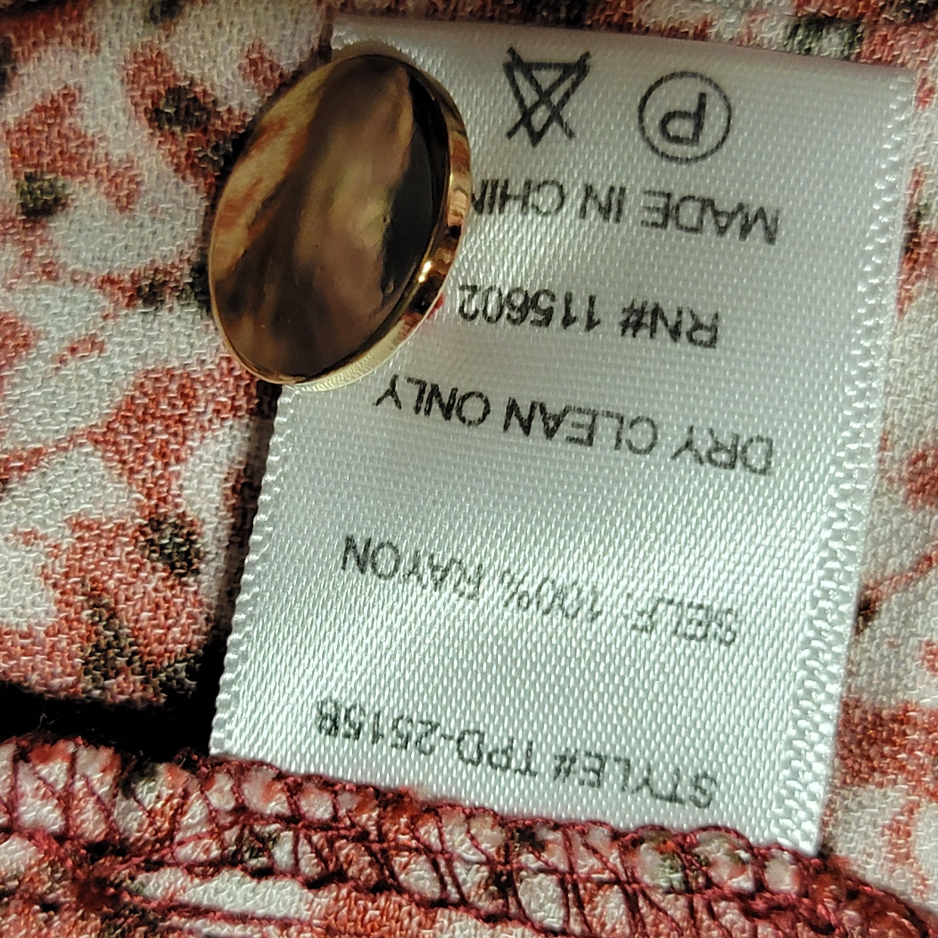 Other Skylar+Madison Blouse w/Flowers Long Sleeve - Size Small Size S / US 4 / IT 40 - 6 Thumbnail