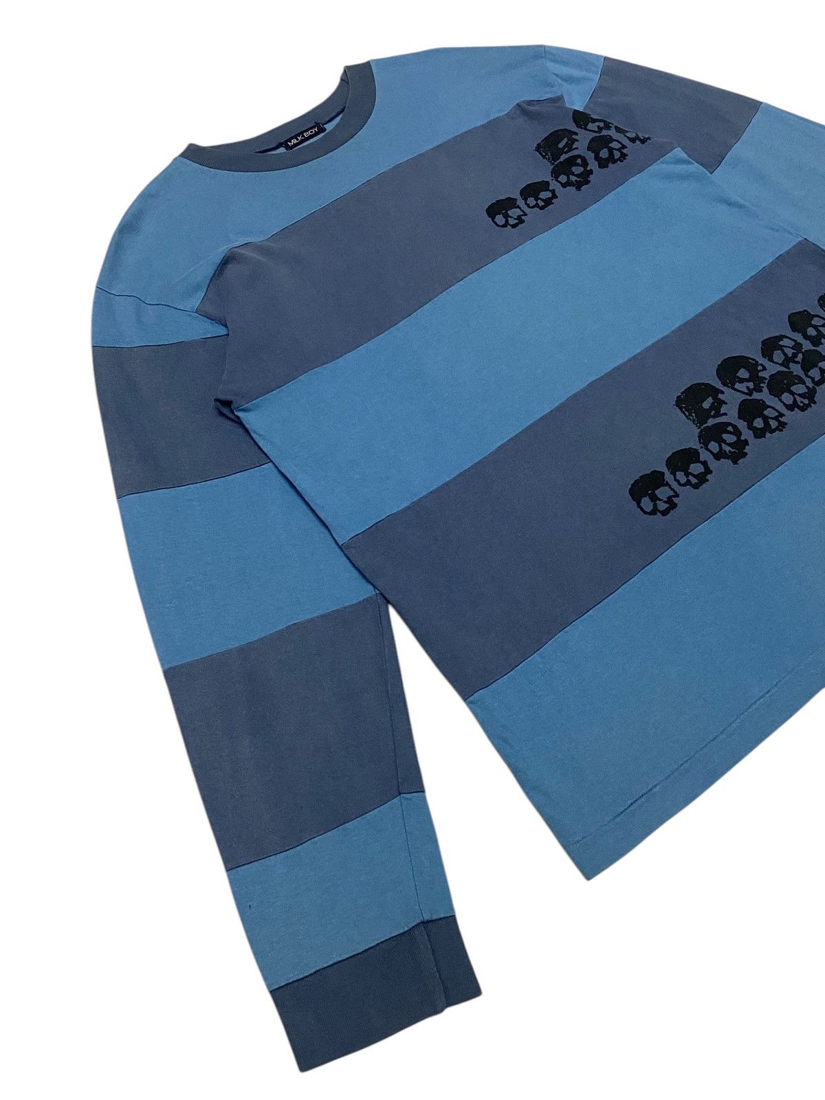Beauty Beast × Japanese Brand Vintage “Milk Boy” Skull Long Sleeve T-Shirt Size US M / EU 48-50 / 2 - 17 Thumbnail