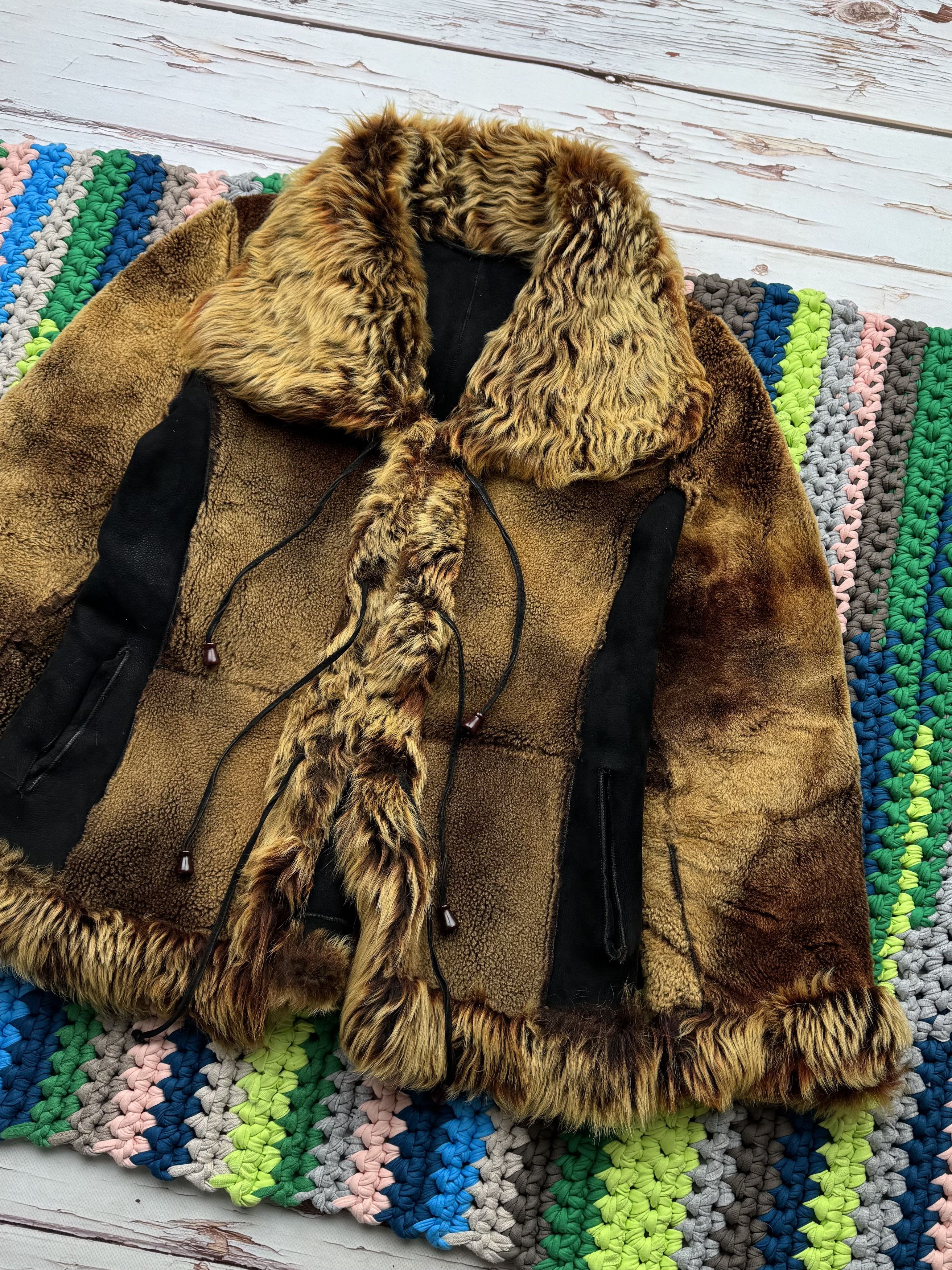 Hysteric Glamour Vintage Real Sheepskin Coat (ET1)(D15) Size M / US 6-8 / IT 42-44 - 3 Thumbnail