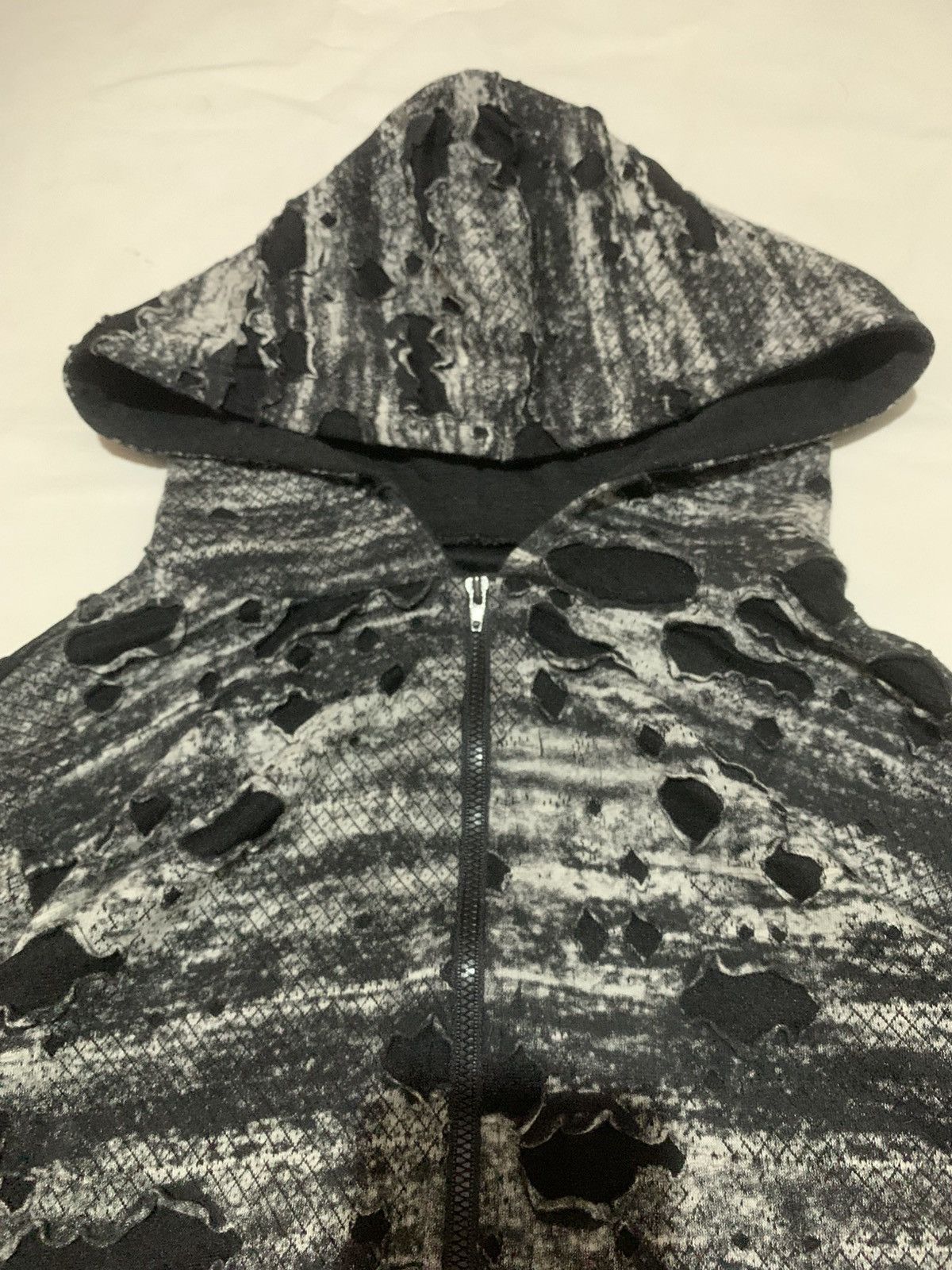 Japanese Brand Snake Skin Distressed Kapital Balenciaga Style Hoodie Size US M / EU 48-50 / 2 - 6 Thumbnail