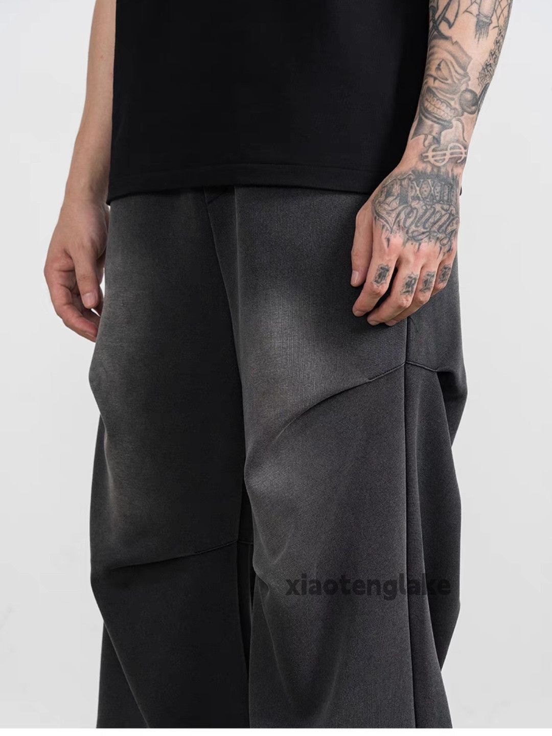 Vintage xtl faded loose baggy outdoor sports hiphop pants Size US 30 / EU 46 - 6 Thumbnail