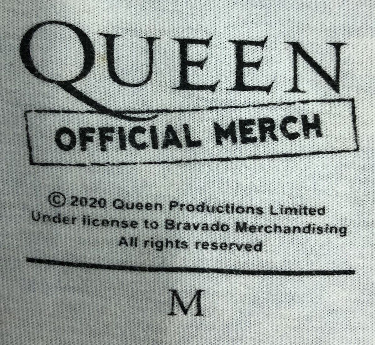 Band Tees Rock Band Queen Official Merch Hot Space T-Shirt Size US M / EU 48-50 / 2 - 8 Thumbnail