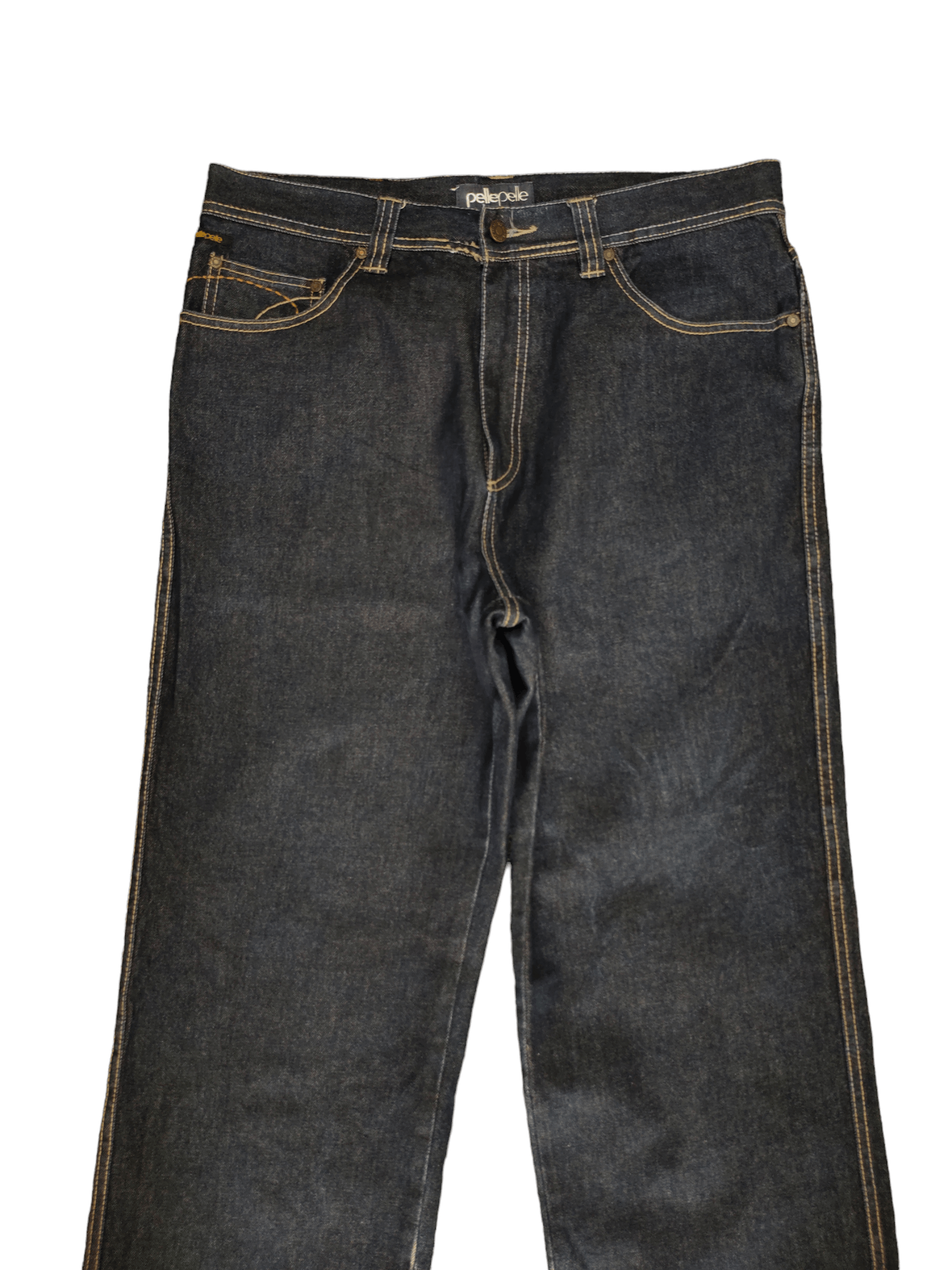 Pelle Pelle Vintage Y2k Pelle Pelle Baggy Denim Jeans Wide Leg Jnco Styl Size US 36 / EU 52 - 4 Thumbnail