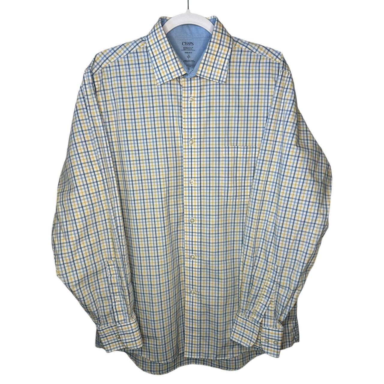 Chaps Chaps Men’s L Plaid Button-Up Long Sleeve Casual Shirt Size US L / EU 52-54 / 3 - 2 Thumbnail