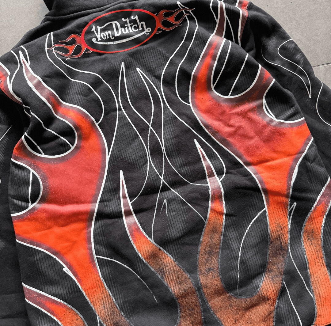 Von Dutch von dutch printed flame hoodie Size US L / EU 52-54 / 3 - 4 Thumbnail