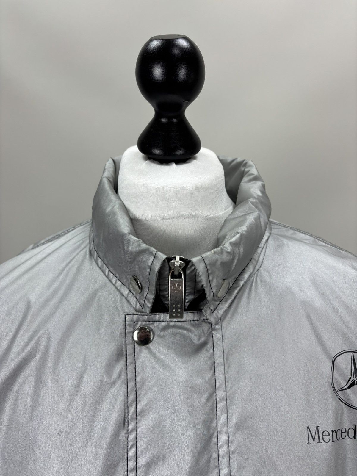 Mercedes-Benz Mens jacket Mercedes Benz Size L Color Gray Size US L / EU 52-54 / 3 - 5 Thumbnail