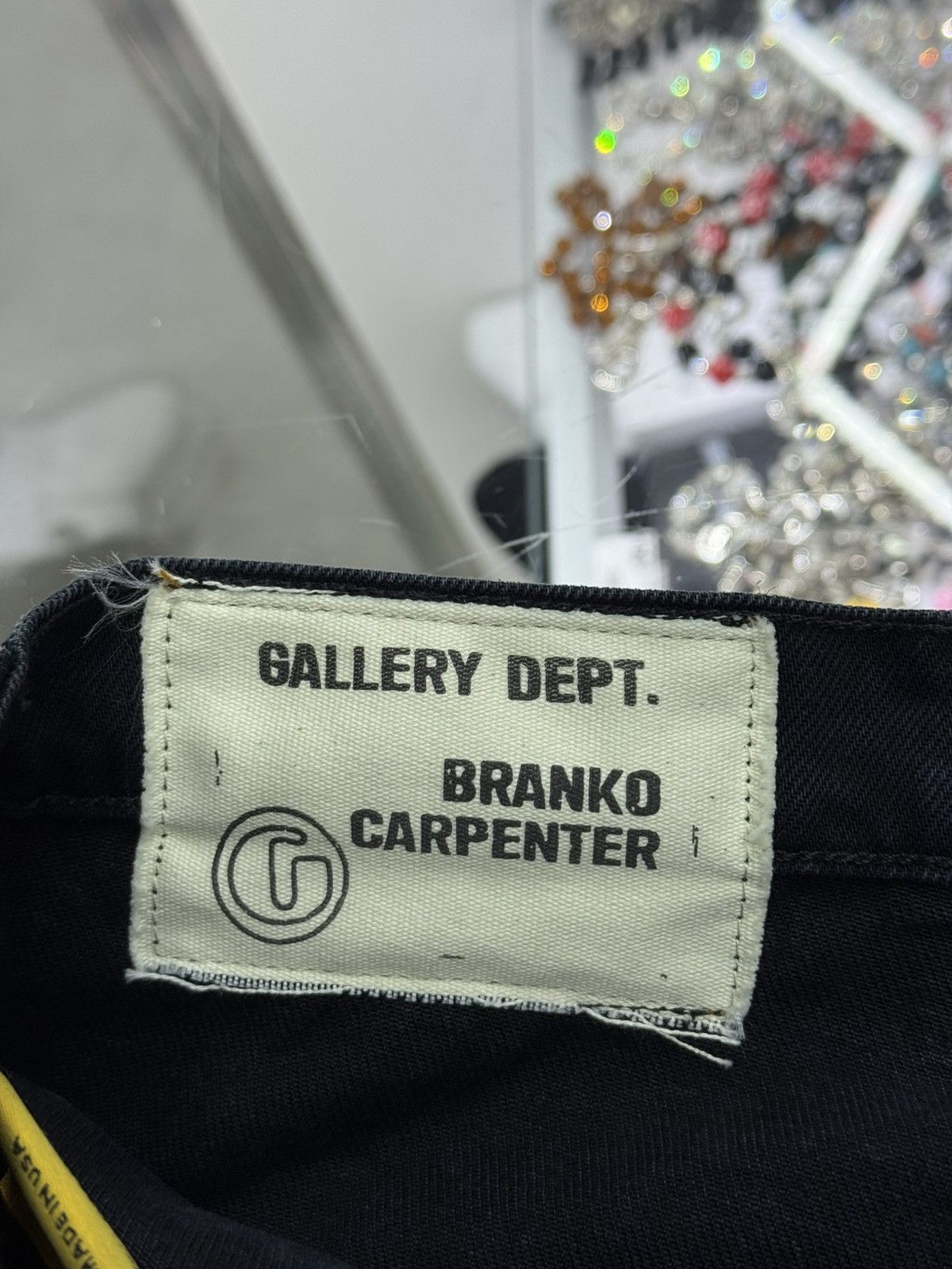 Gallery Dept. Gallery Dept Branko Carpenter Denim Jeans Black Size US 32 / EU 48 - 11 Thumbnail